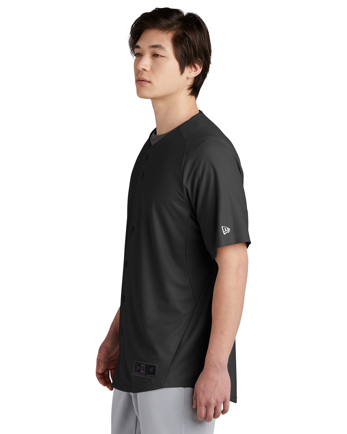 New Era NEA220 Diamond Era Full-Button Jersey view 3