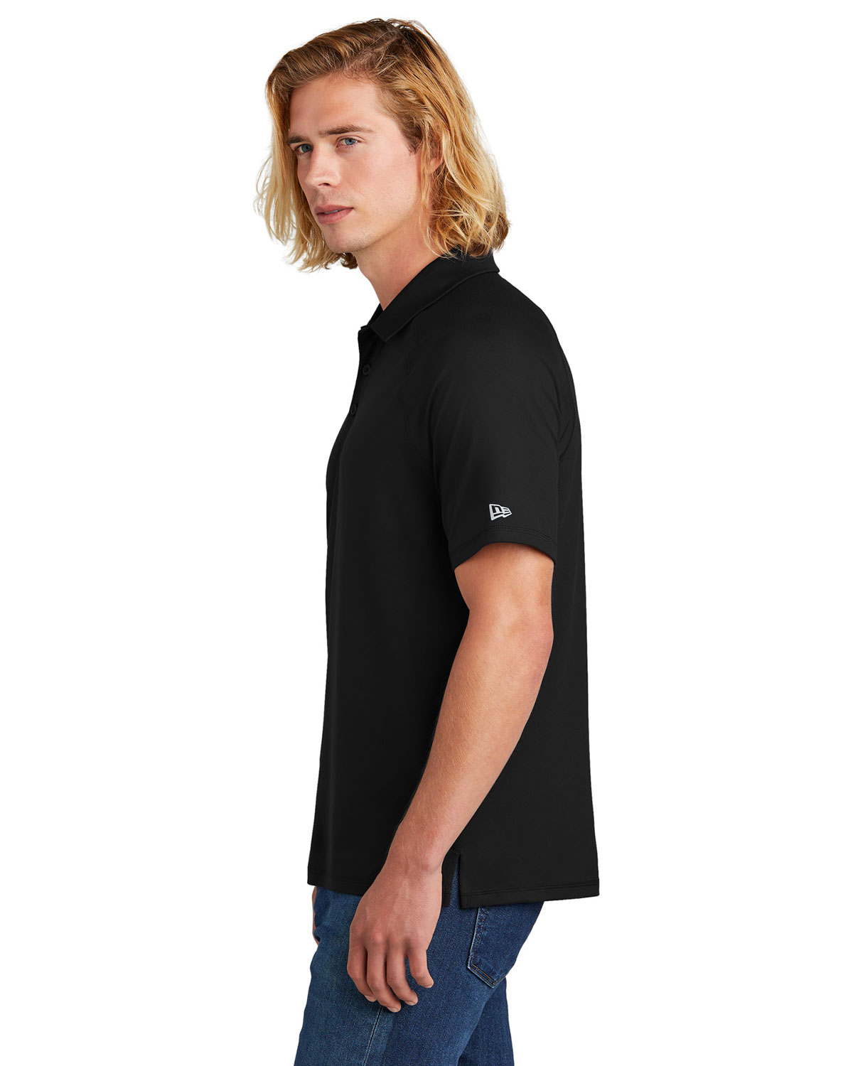 New Era NEA225 Power Polo view 3