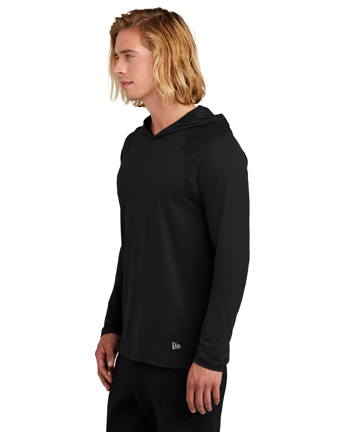 New Era NEA229 Power Long Sleeve Hoodie view 3