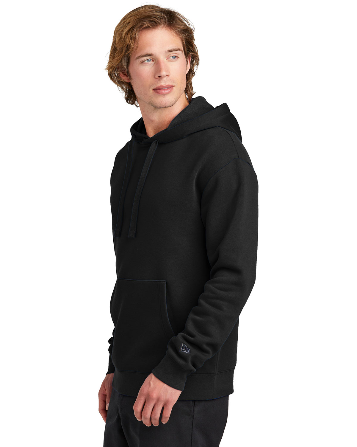 New Era NEA525 Heritage Fleece Pullover Hoodie view 3
