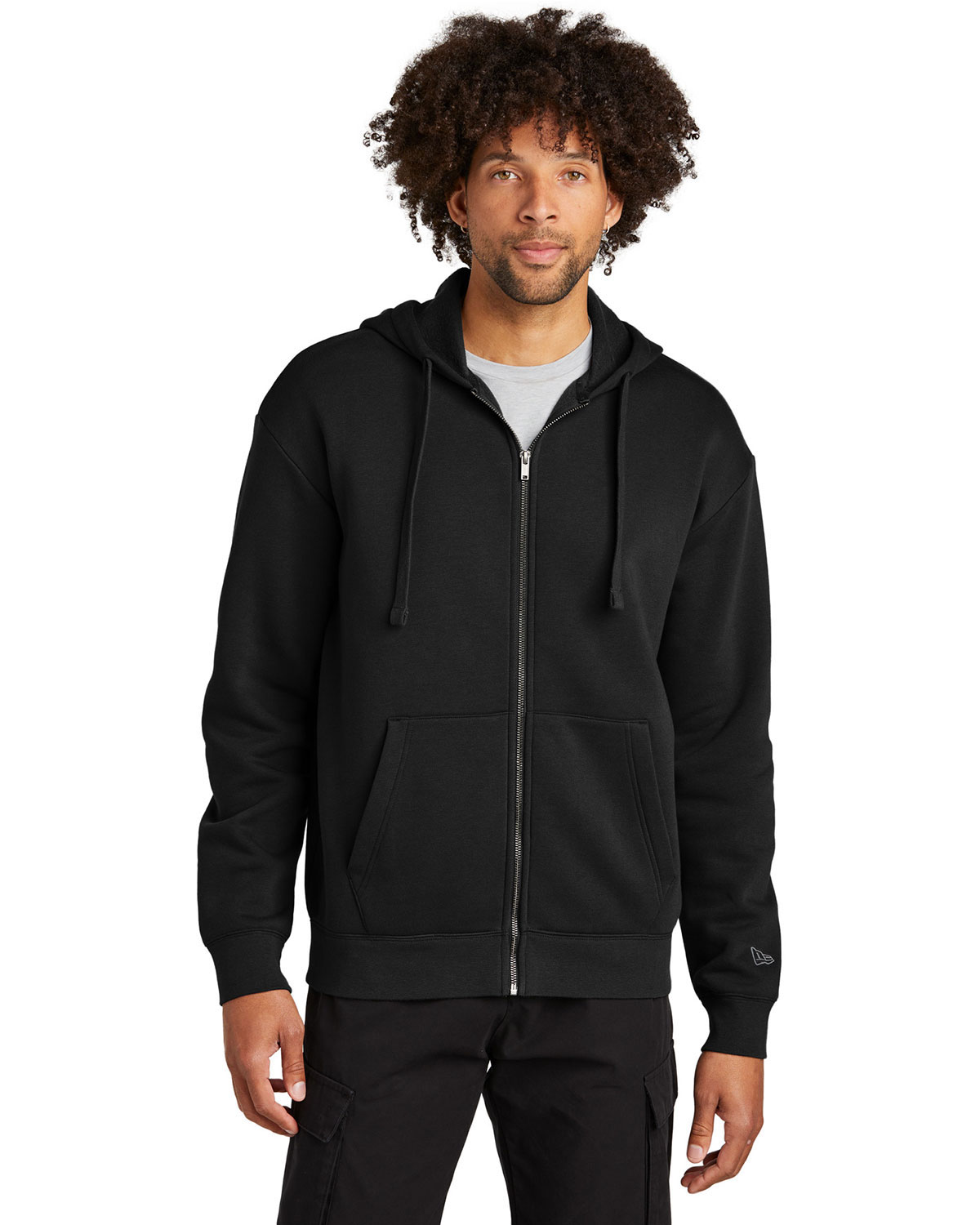 New Era NEA526 Heritage Fleece Full-Zip Hoodie