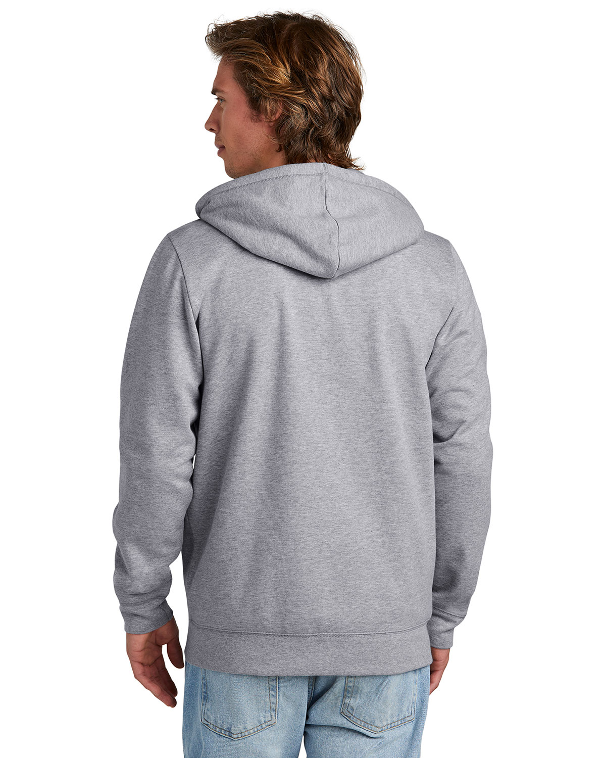 New Era NEA551 Comeback Fleece Full-Zip Hoodie view 2