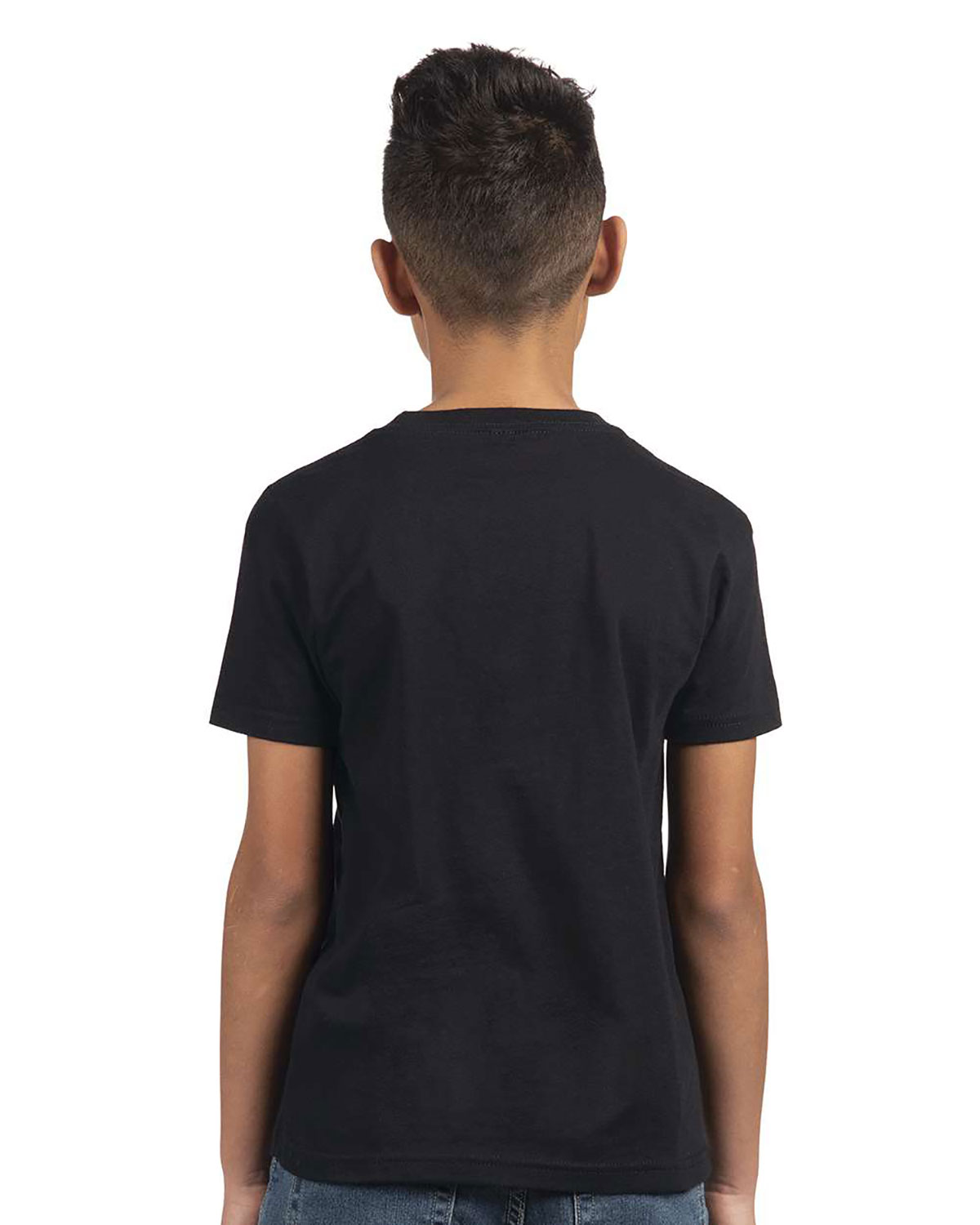 Next Level Apparel 3310 Youth Cotton T-Shirt view 2