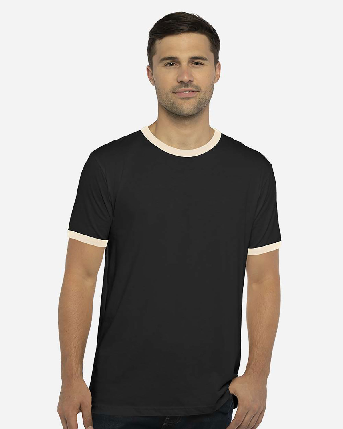 Next Level Apparel 3604 Unisex Cotton Ringer T-Shirt