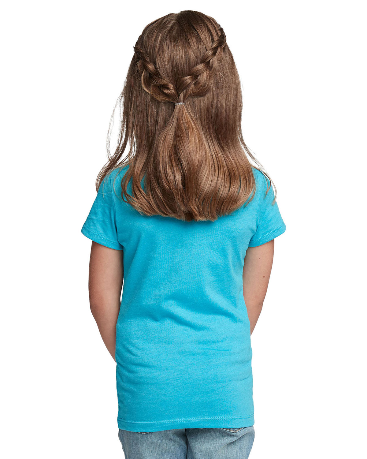 Next Level Apparel 3712 Girls� CVC Princess T-Shirt view 2