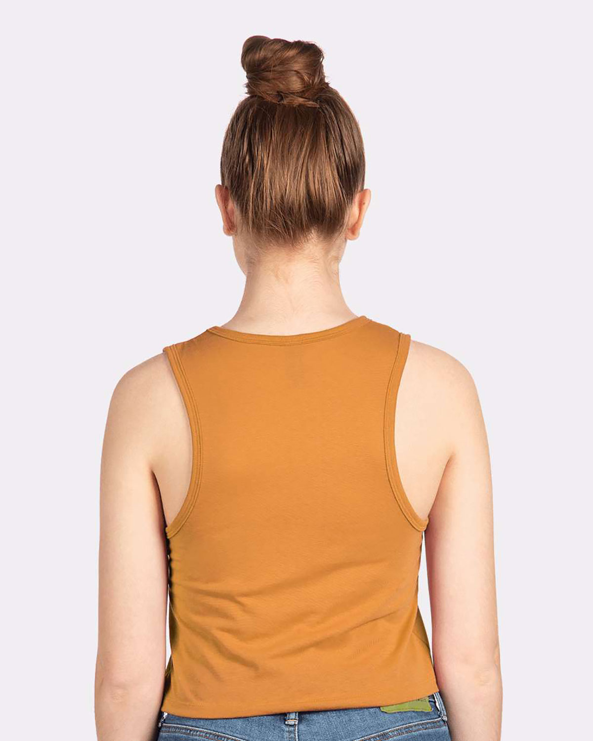 Next Level Apparel 5083 Women's Festival Crop Tank Top view 2