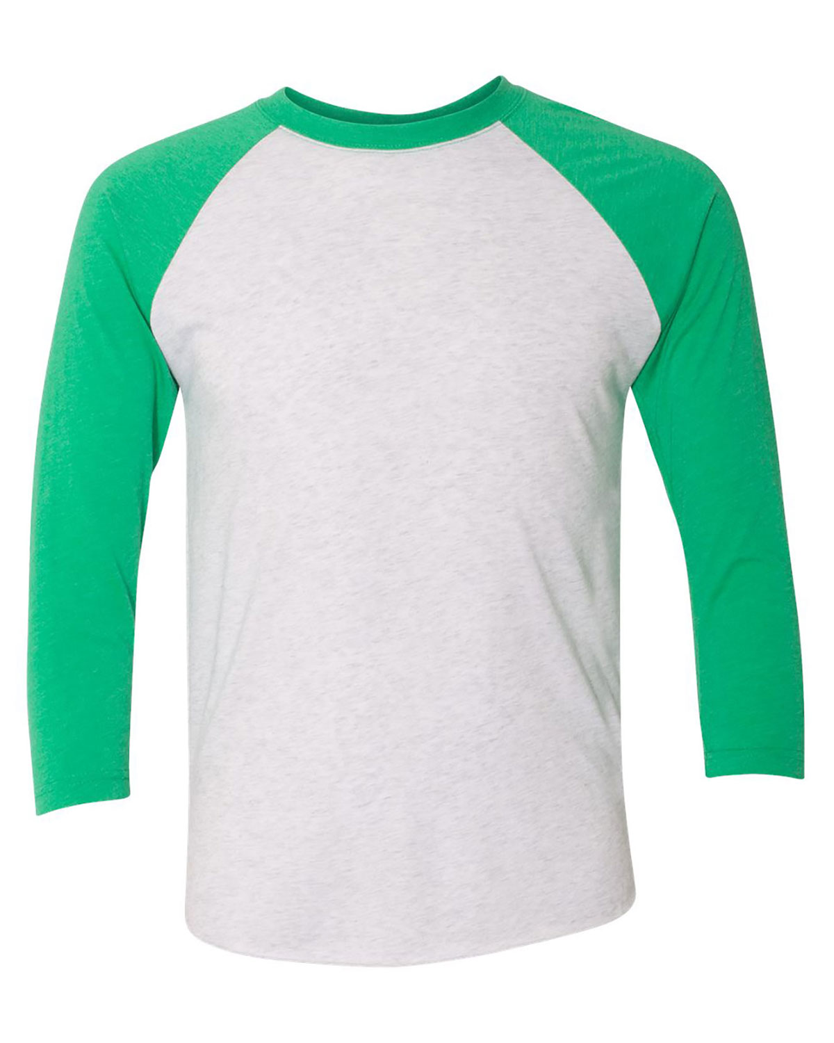 Next Level Apparel 6051 Unisex Triblend Three-Quarter Raglan T-Shirt