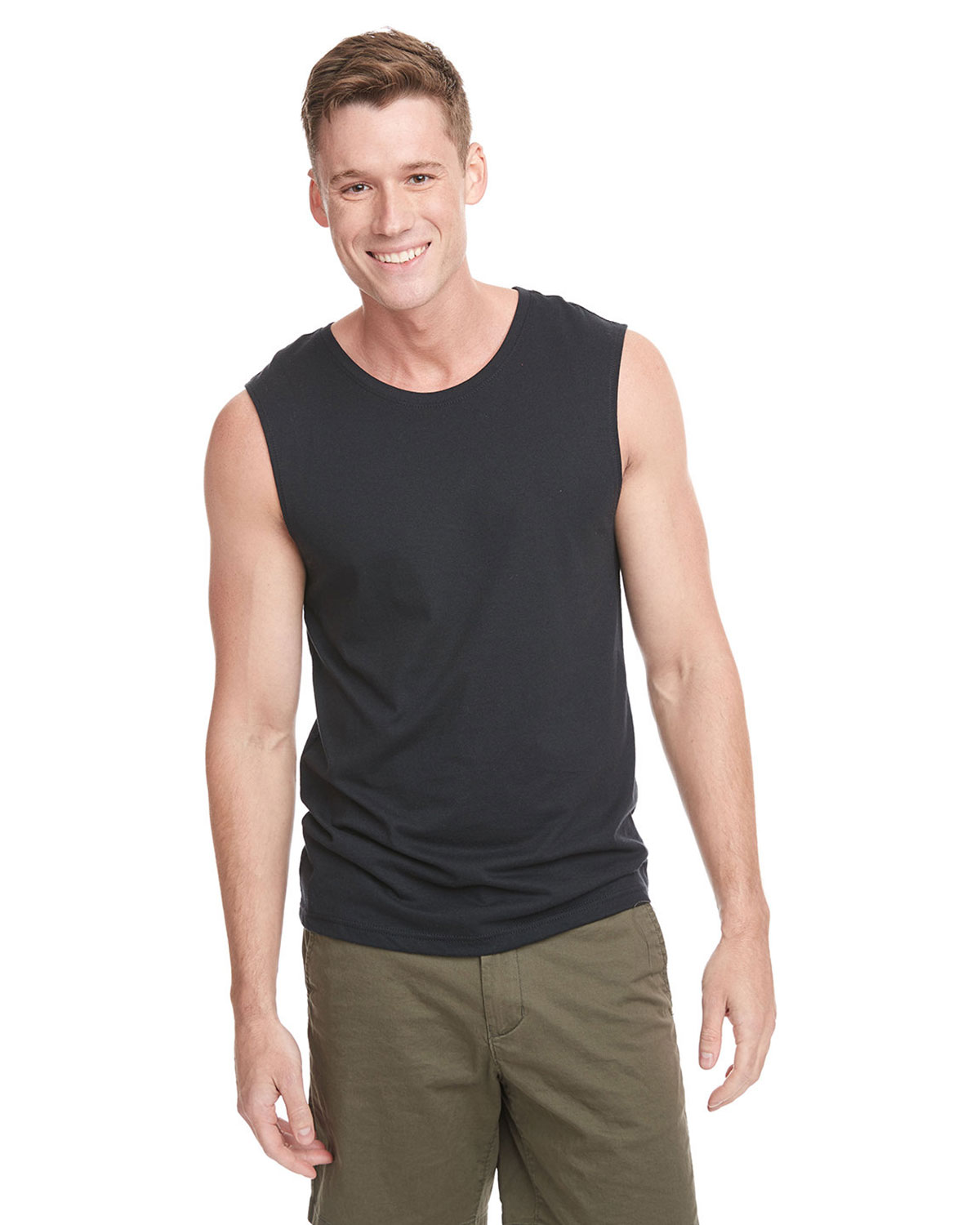 Next Level Apparel 6333 Unisex Lightweight Cotton/Poly Muscle Tank