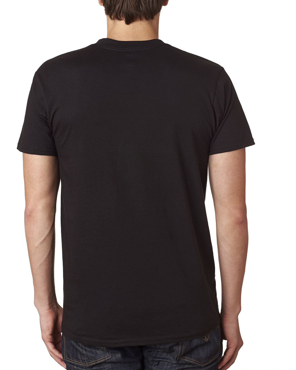 Next Level Apparel 6440 Unisex Sueded V-Neck T-Shirt view 2