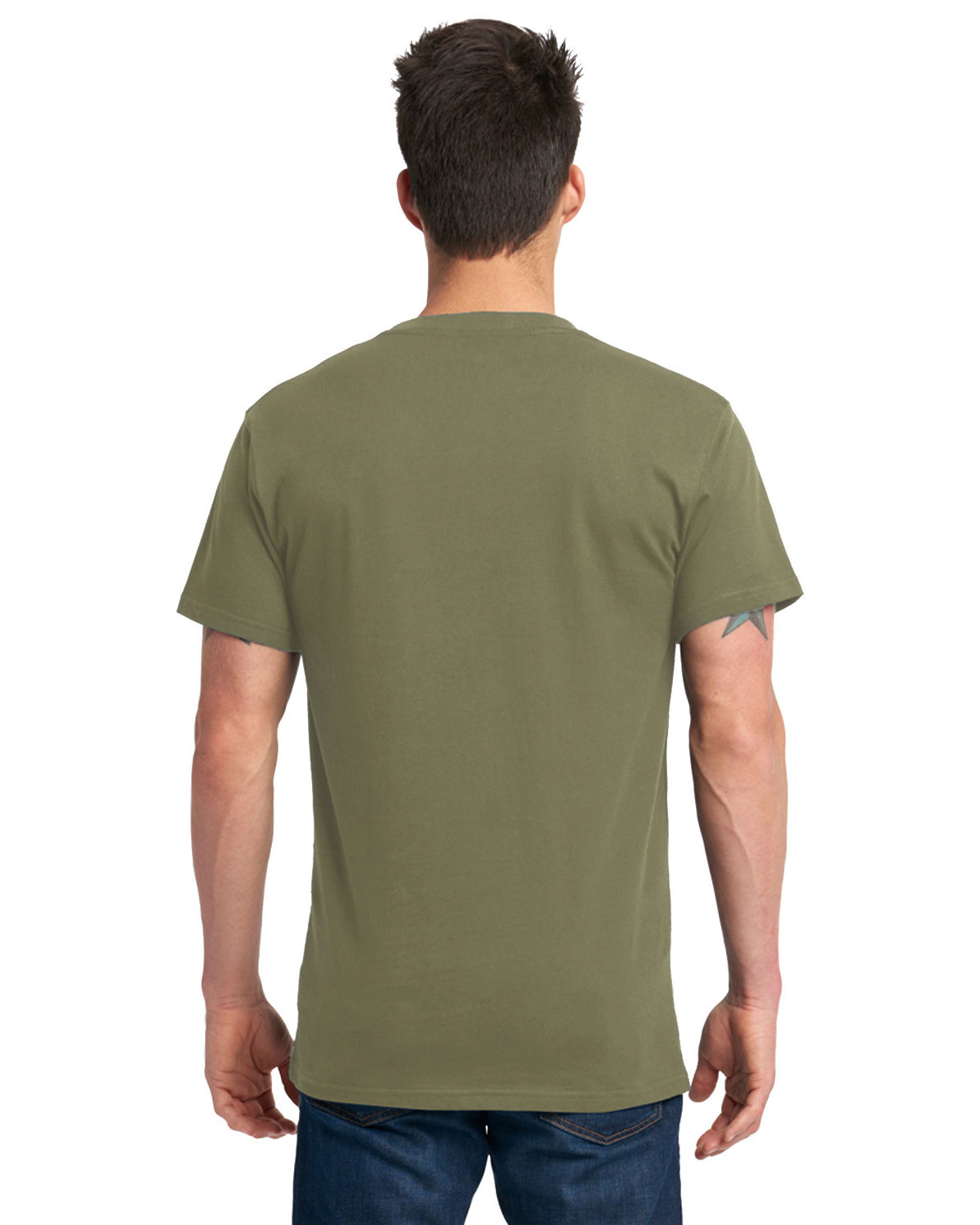 Next Level Apparel 7410S Unisex Power Crew Tee view 2