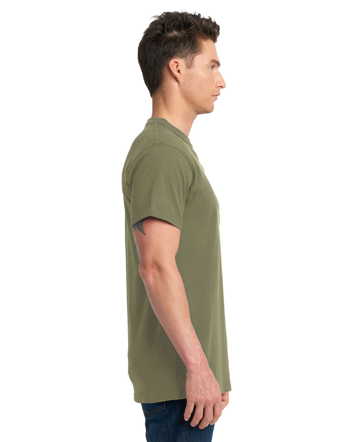 Next Level Apparel 7410S Unisex Power Crew Tee view 3
