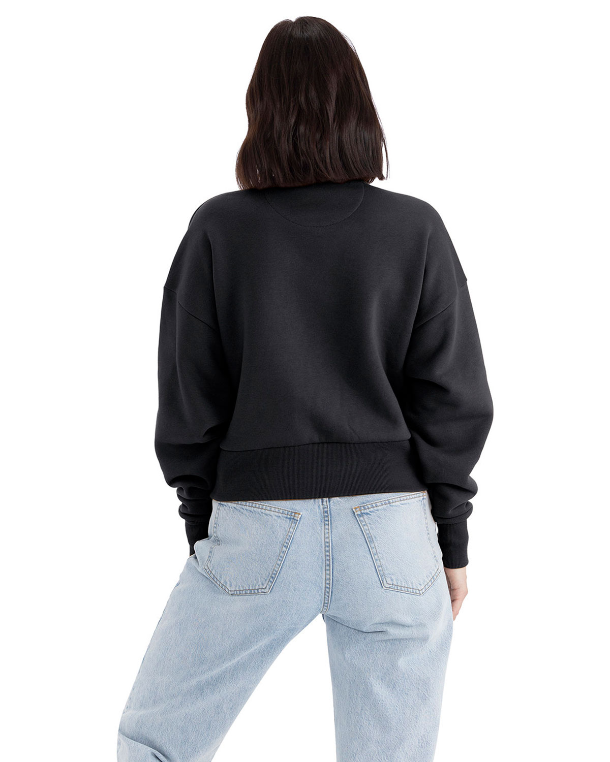 Next Level Apparel 9087 Women's Heavyweight Crewneck Sweatshirt view 2