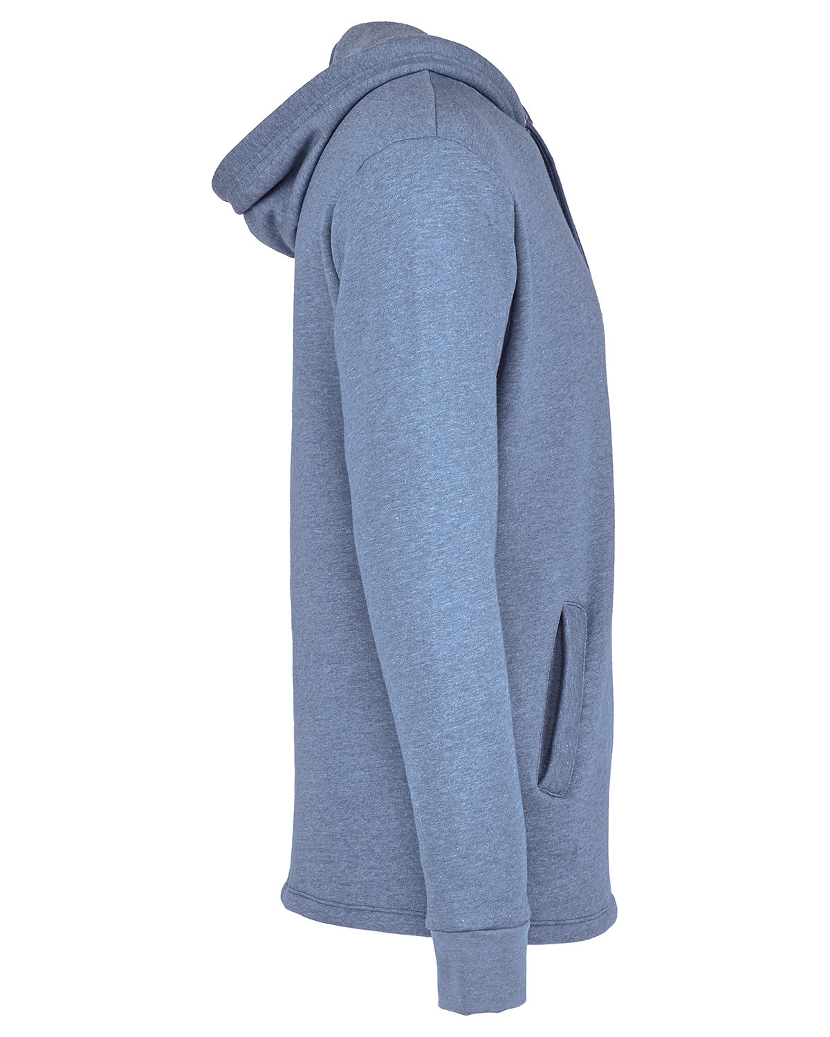 Next Level Apparel 9300 Unisex Malibu Welt Pocket Hooded Sweatshirt view 3