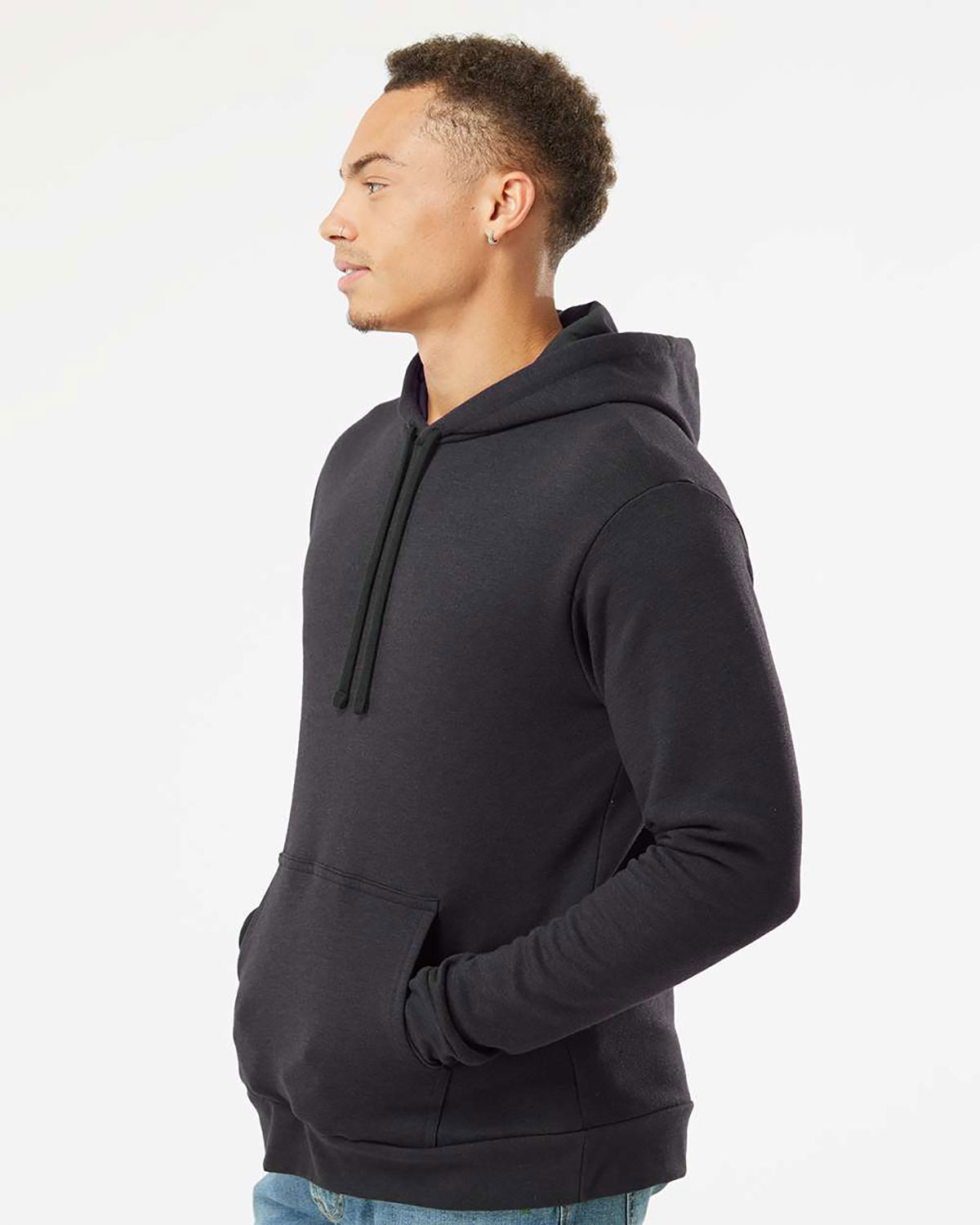 Next Level Apparel 9302 Unisex Malibu Hooded Sweatshirt view 3