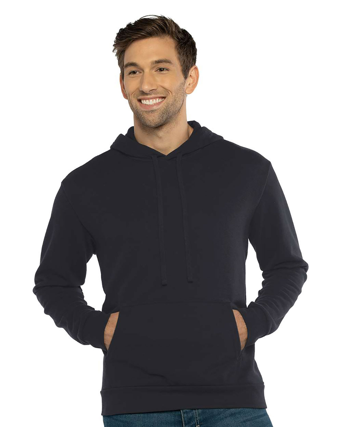Next Level Apparel 9304 Unisex Laguna Sueded Hooded Sweatshirt