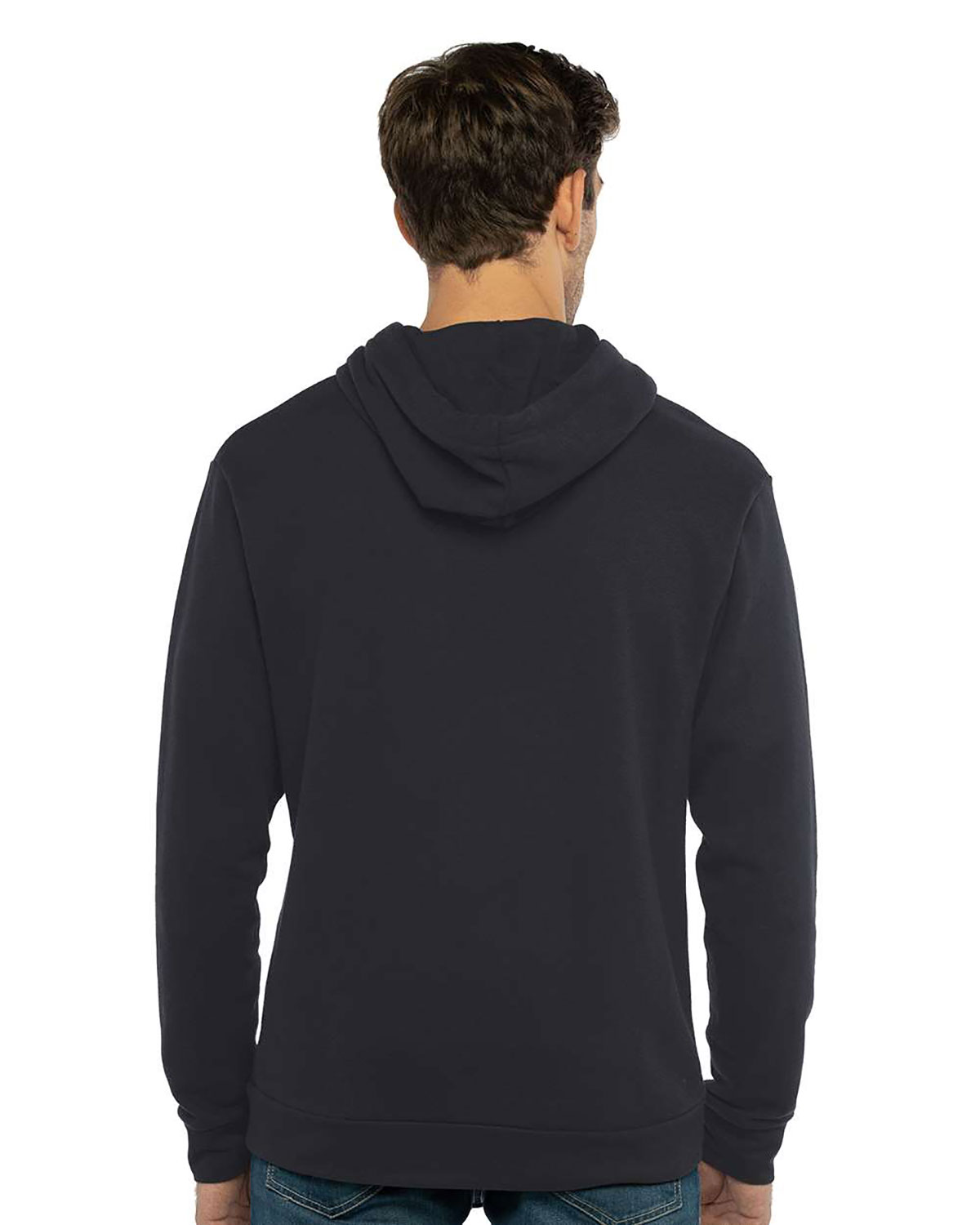 Next Level Apparel 9304 Unisex Laguna Sueded Hooded Sweatshirt view 2