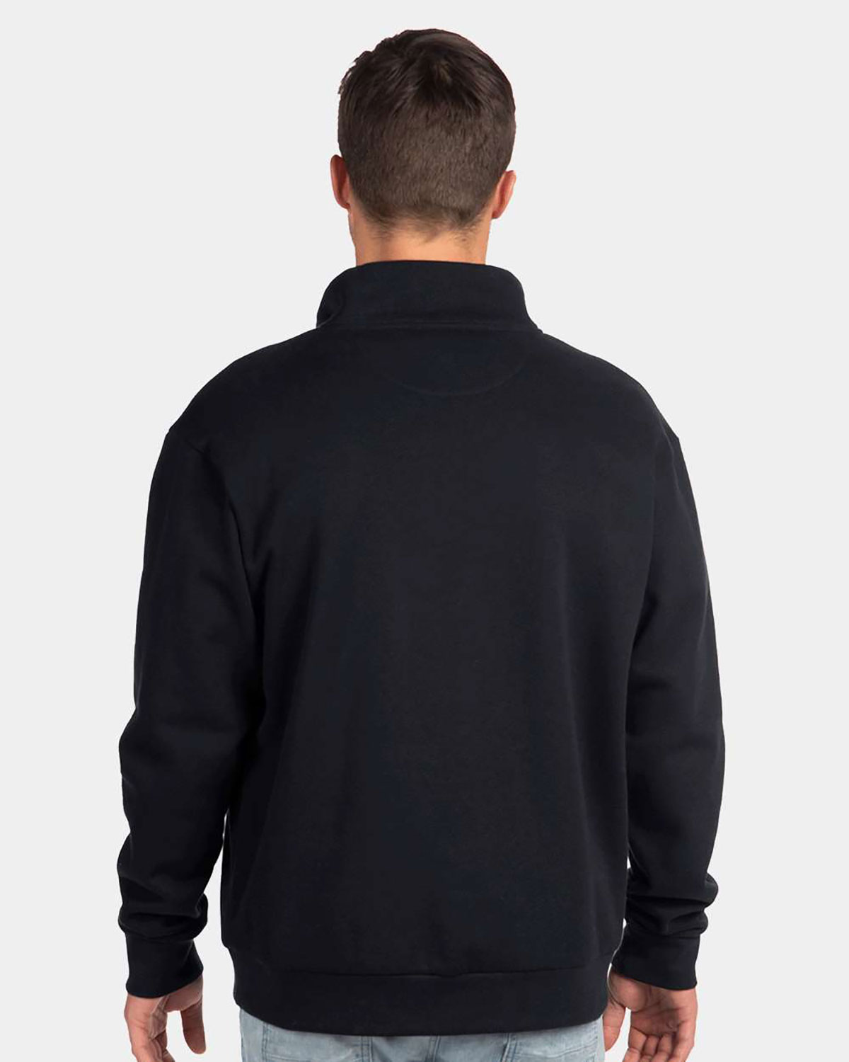 Next Level Apparel 9643 Unisex Fleece Quarter-Zip Pullover view 2