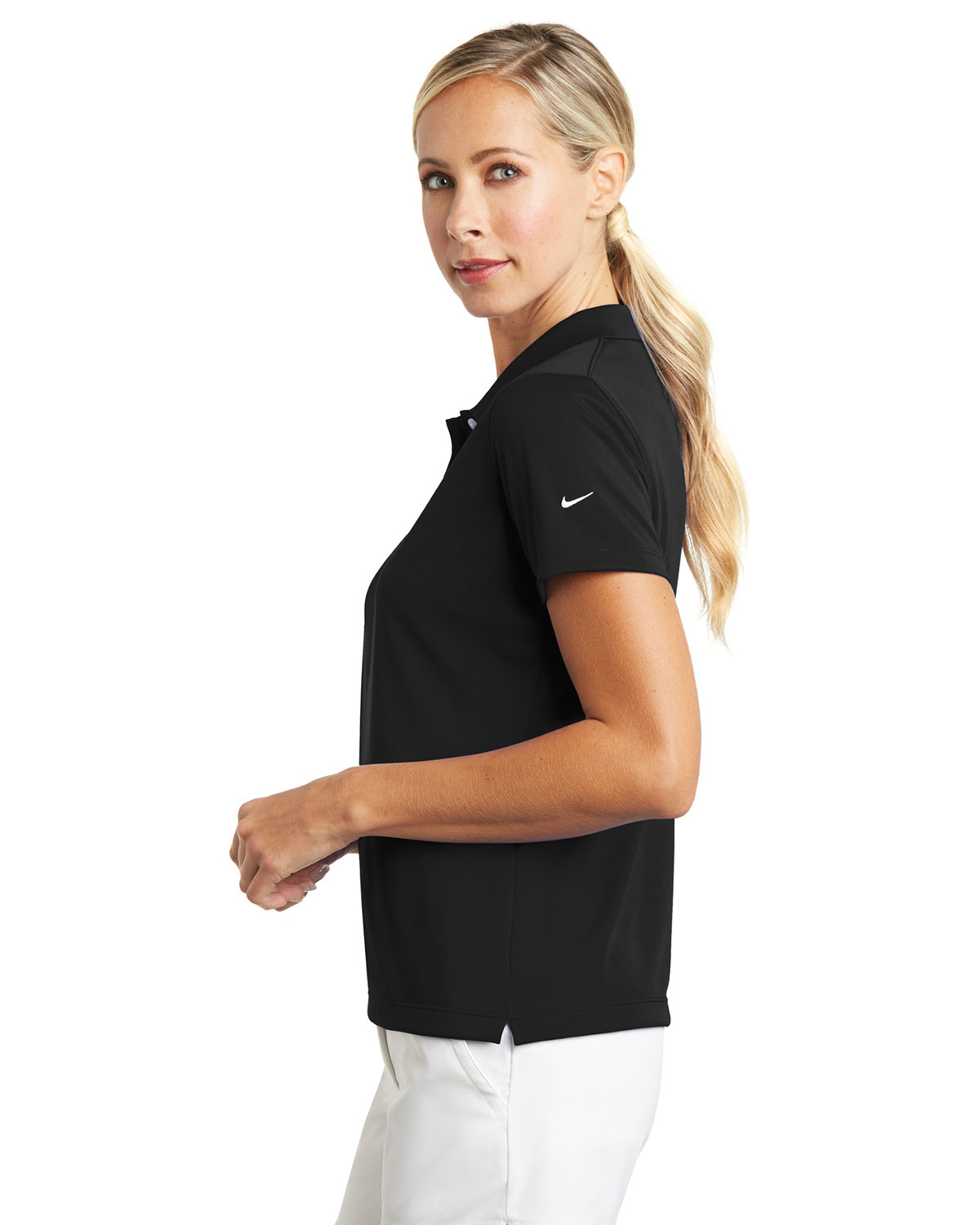 Nike 203697 Women's Tech Basic Dri-FIT Polo view 3