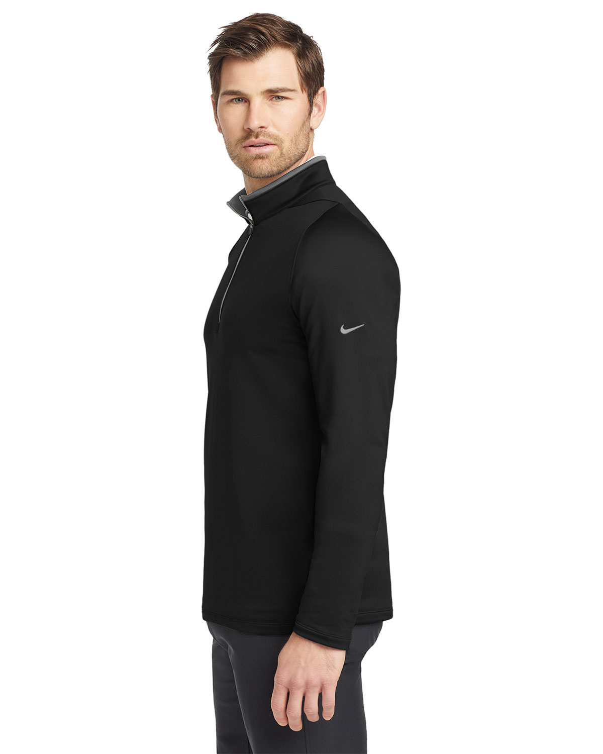 Nike 779795 Dri-FIT Stretch 1/2-Zip Cover-Up view 3