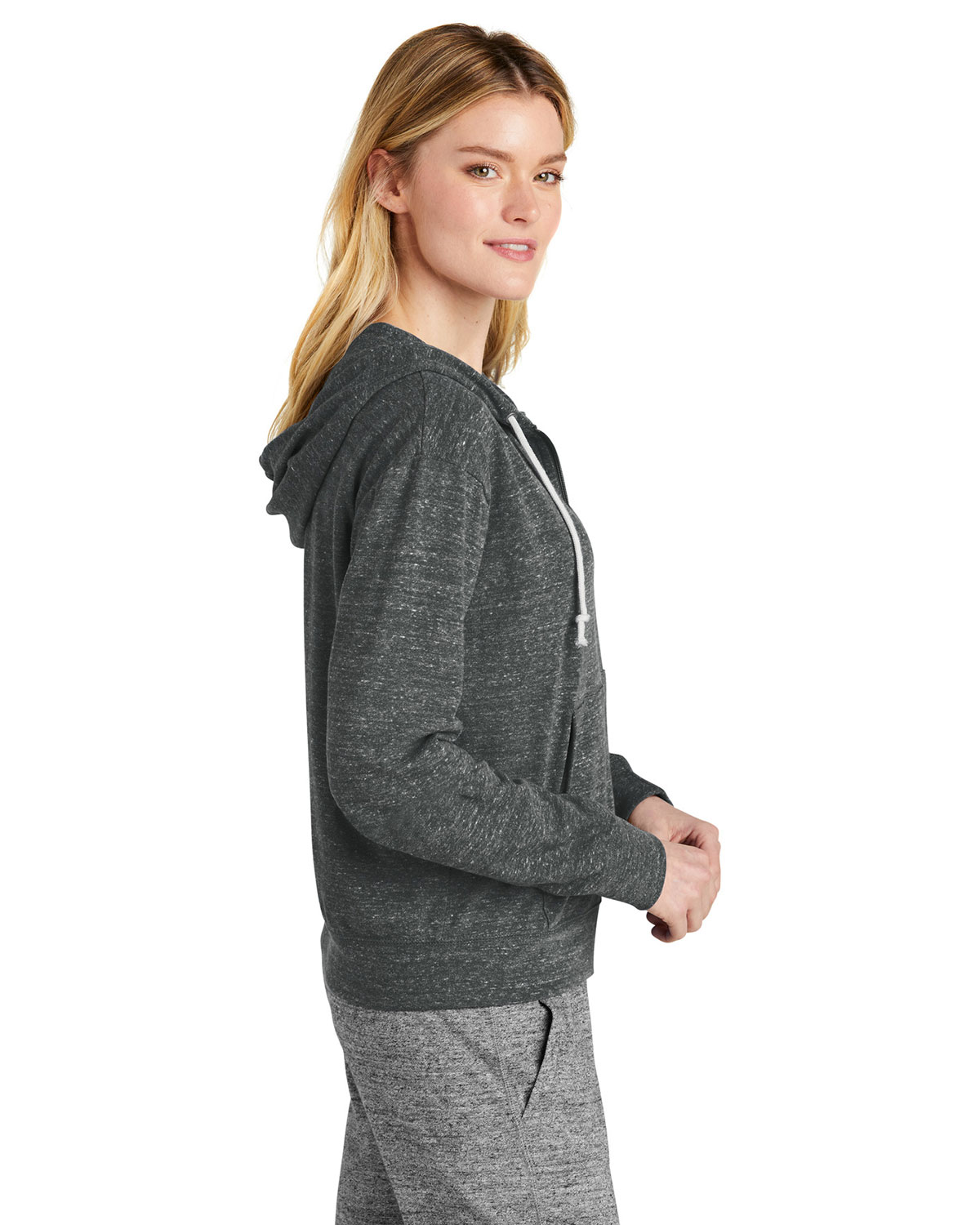 Nike CN9402 Women's Gym Vintage Full-Zip Hoodie view 3