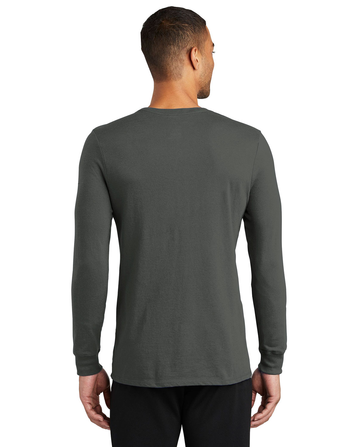 Nike NKBQ5230 Dri-FIT Cotton/Poly Long Sleeve Tee view 2