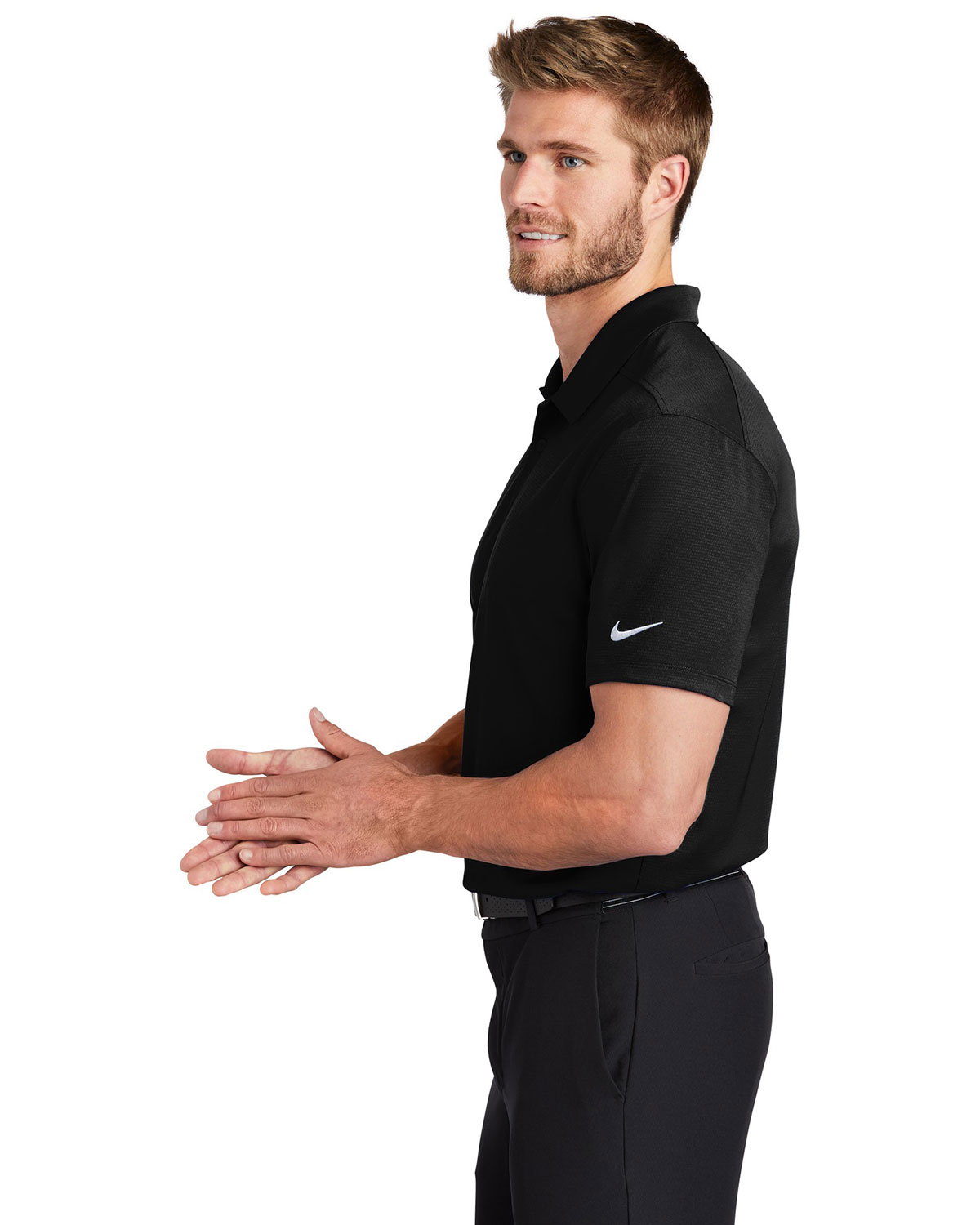 Nike NKBV6042 Dry Essential Solid Polo view 3