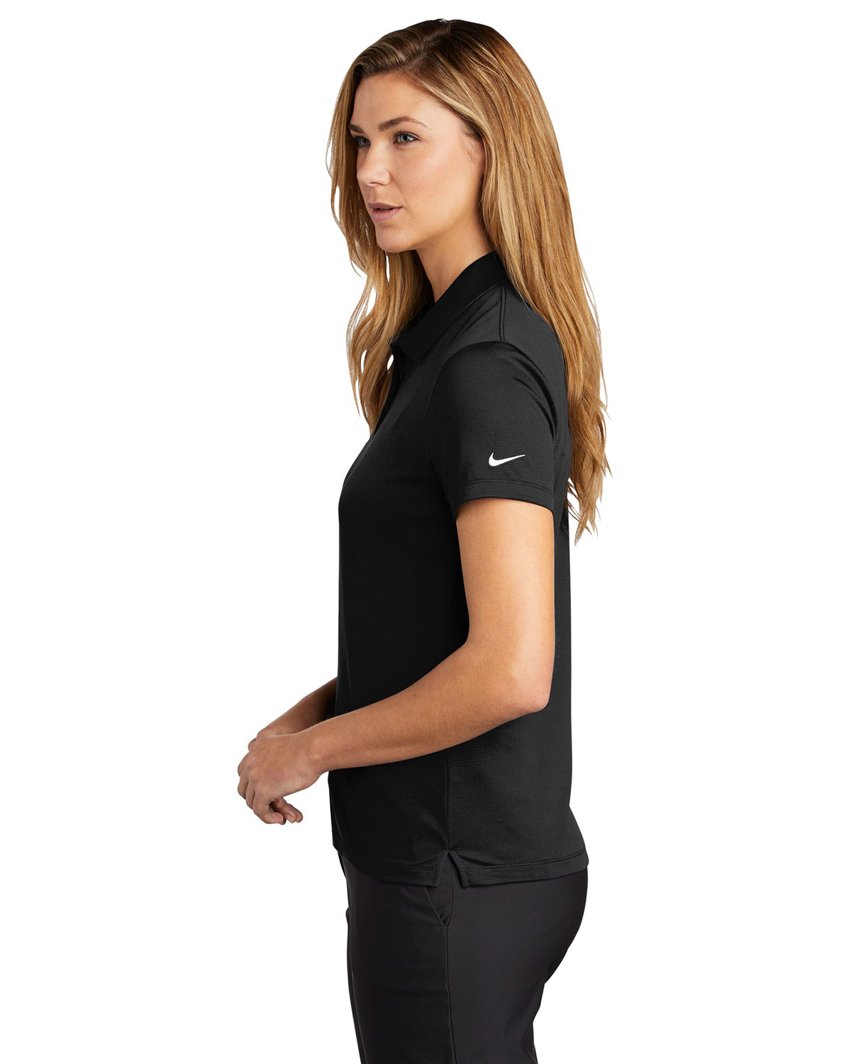 Nike NKBV6043 Women's Dry Essential Solid Polo view 3