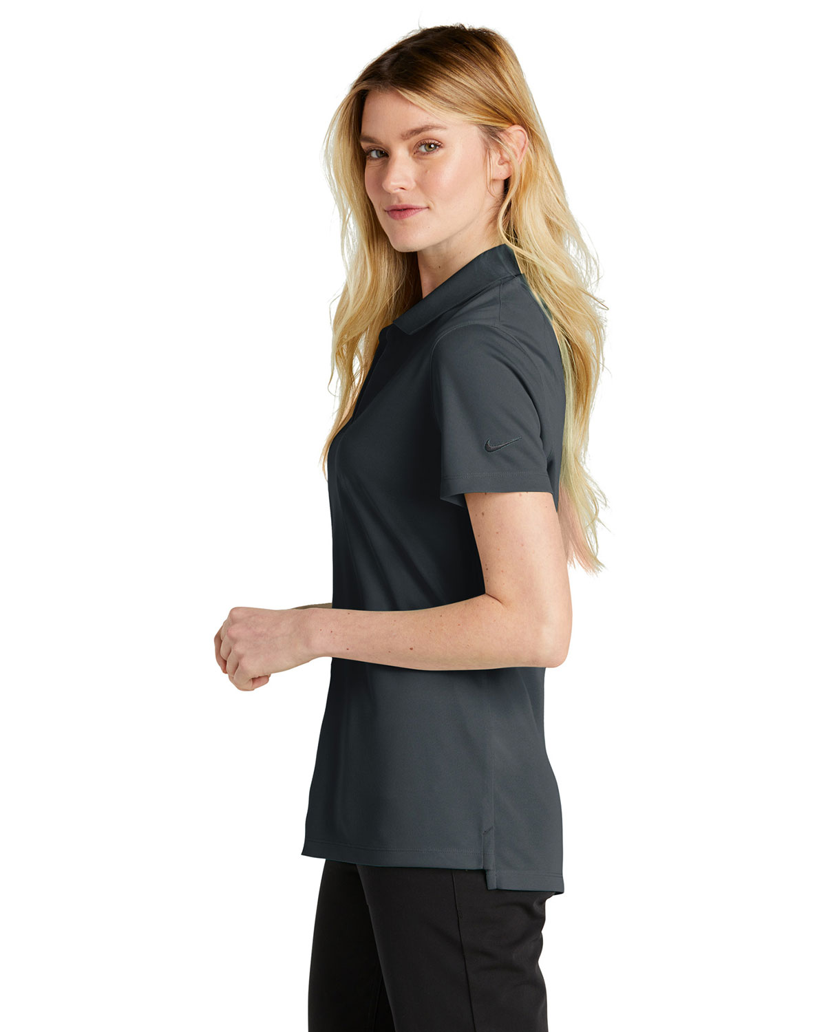 Nike NKDC1991 Women's Dri-FIT Micro Pique 2.0 Polo view 3