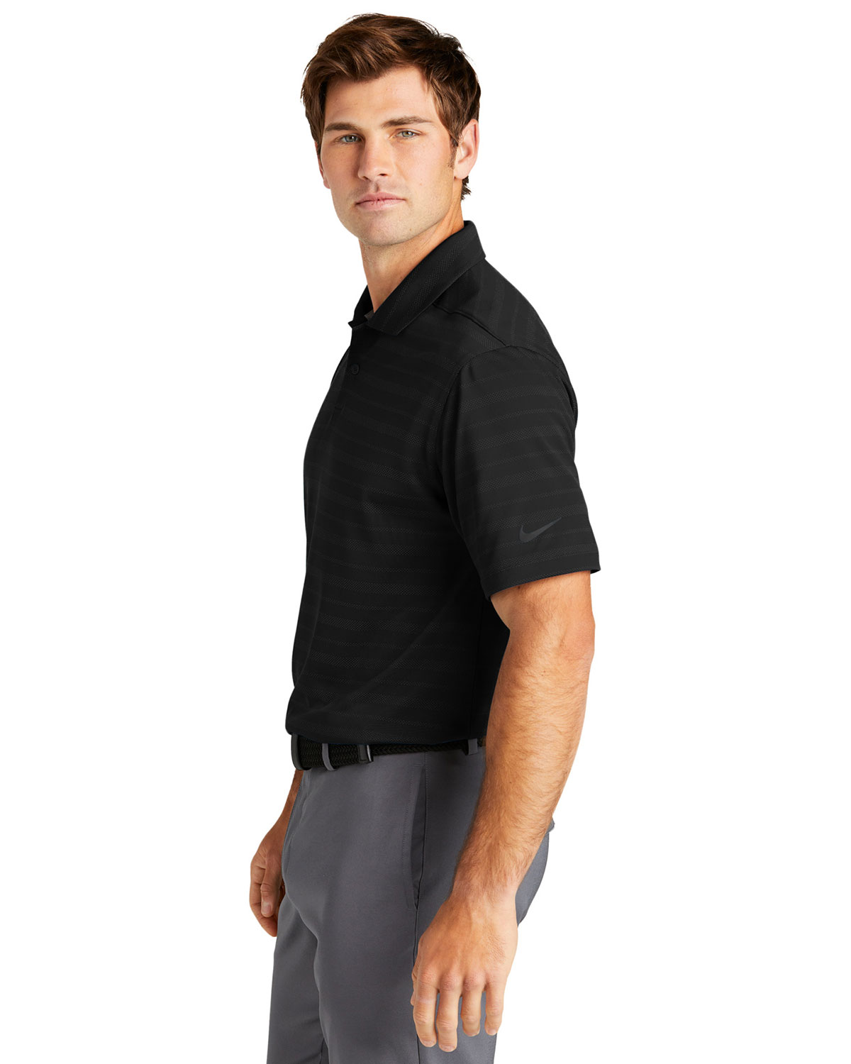 Nike NKDC2115 Dri-FIT Vapor Jacquard Polo view 3