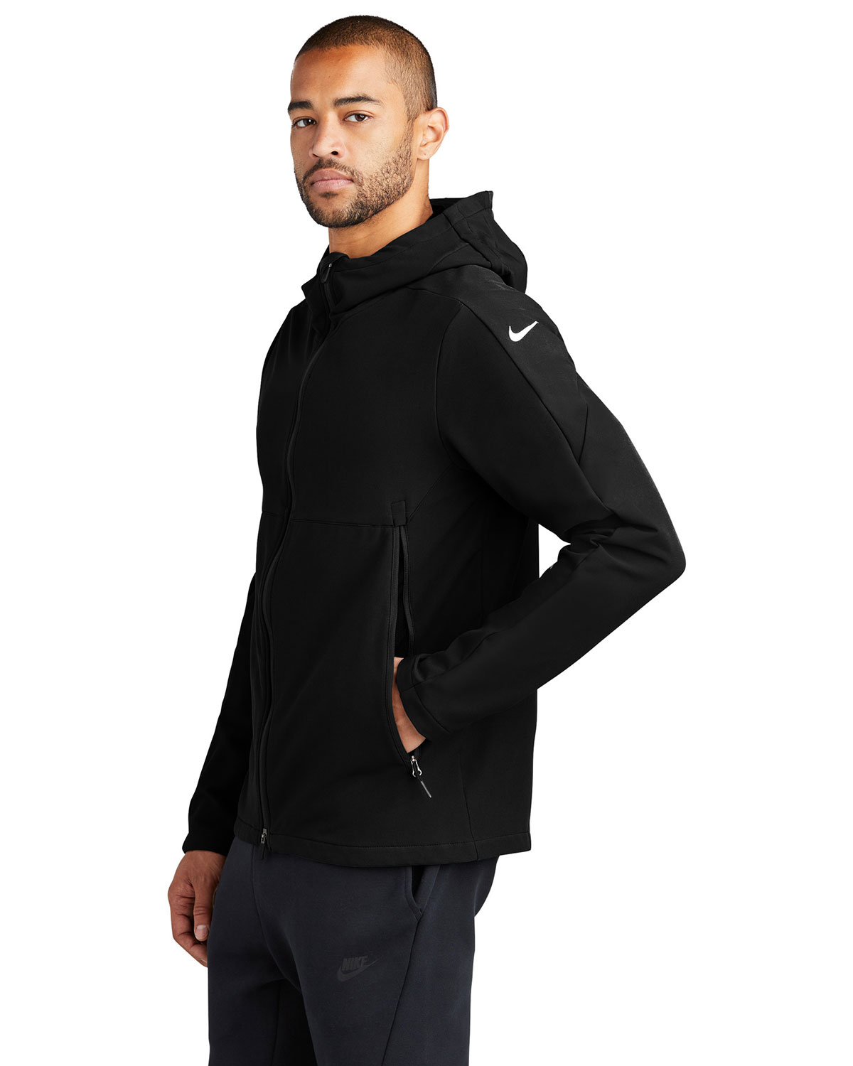 Nike NKDR1543 Hooded Soft Shell Jacket view 3