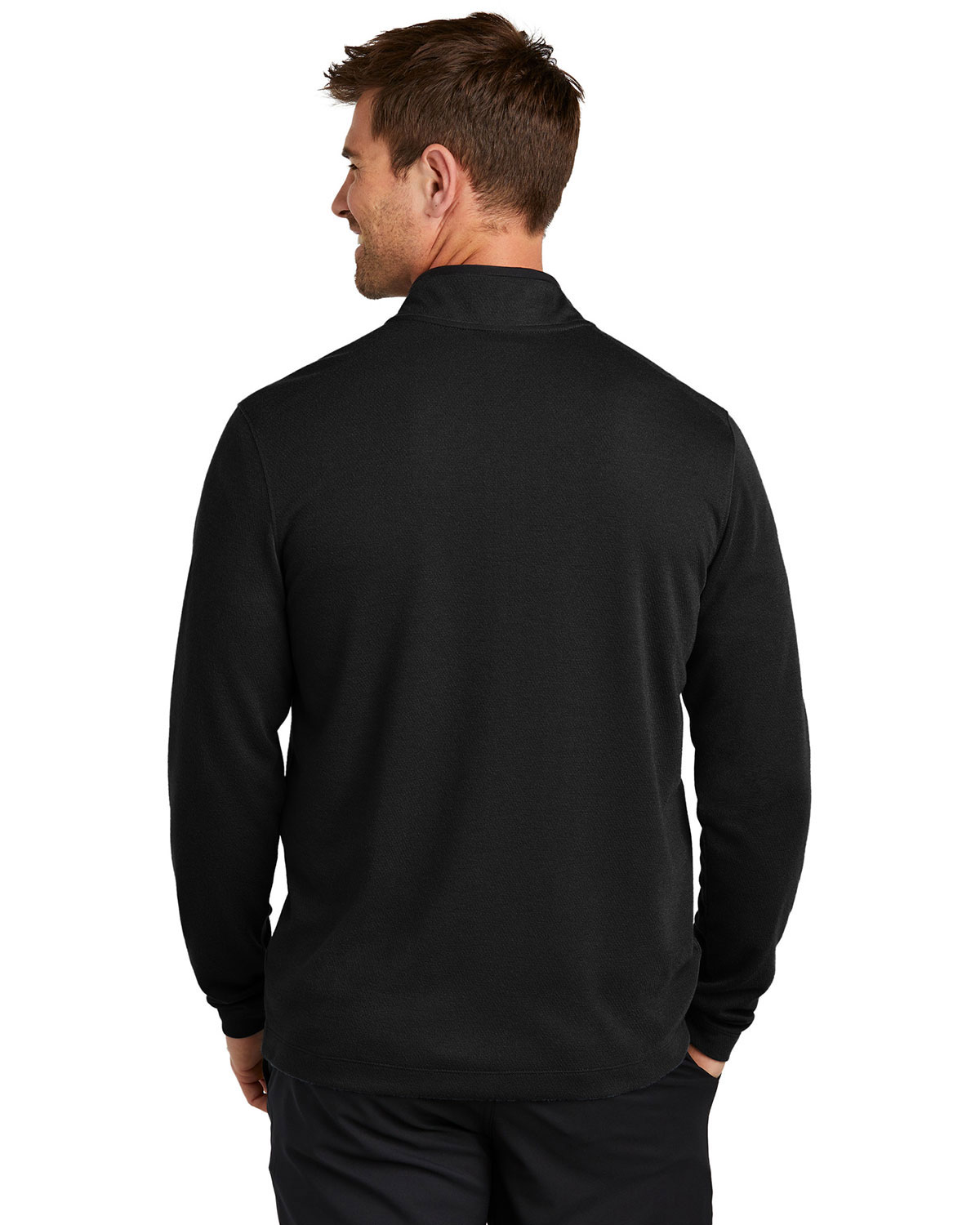 Nike NKDX6702 Textured 1/2-Zip Cover-Up view 2