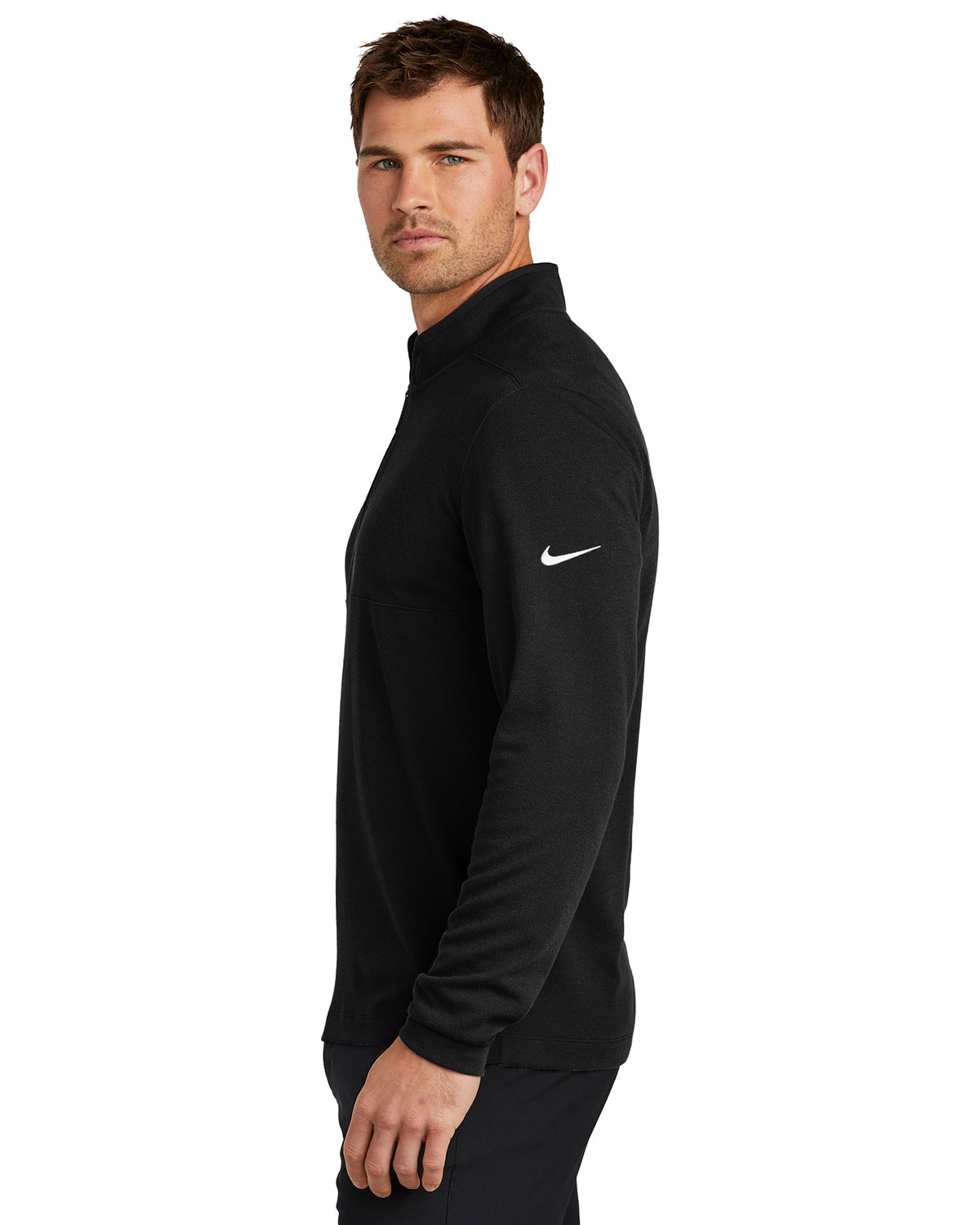 Nike NKDX6702 Textured 1/2-Zip Cover-Up view 3