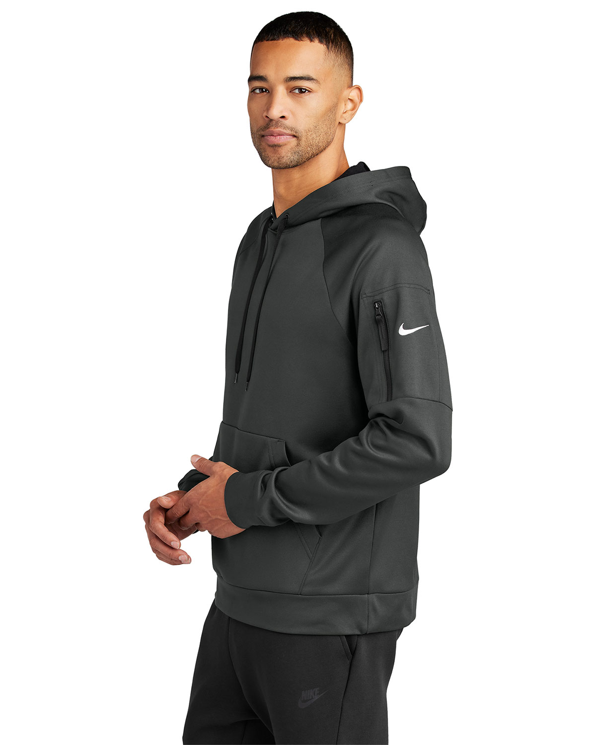 Nike NKFD9735 Therma-FIT Pocket Pullover Fleece Hoodie view 3