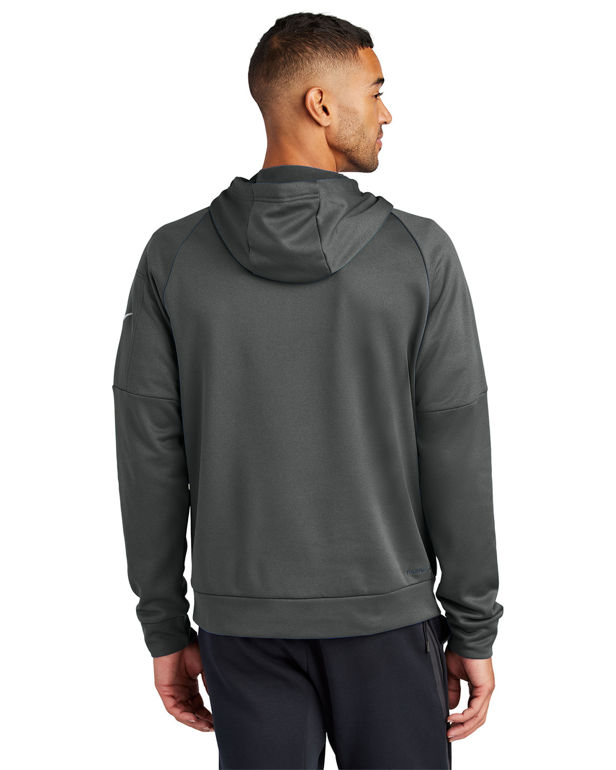 Nike NKFD9742 Therma-FIT Pocket 1/4-Zip Fleece Hoodie view 2