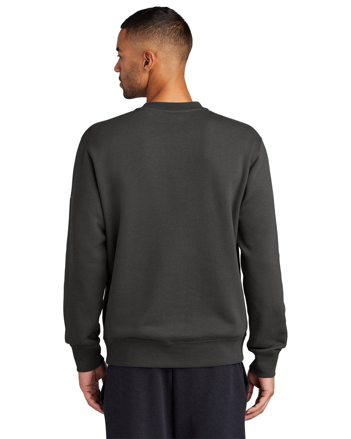 Nike NKFD9863 Club Fleece Sleeve Swoosh Crew view 2
