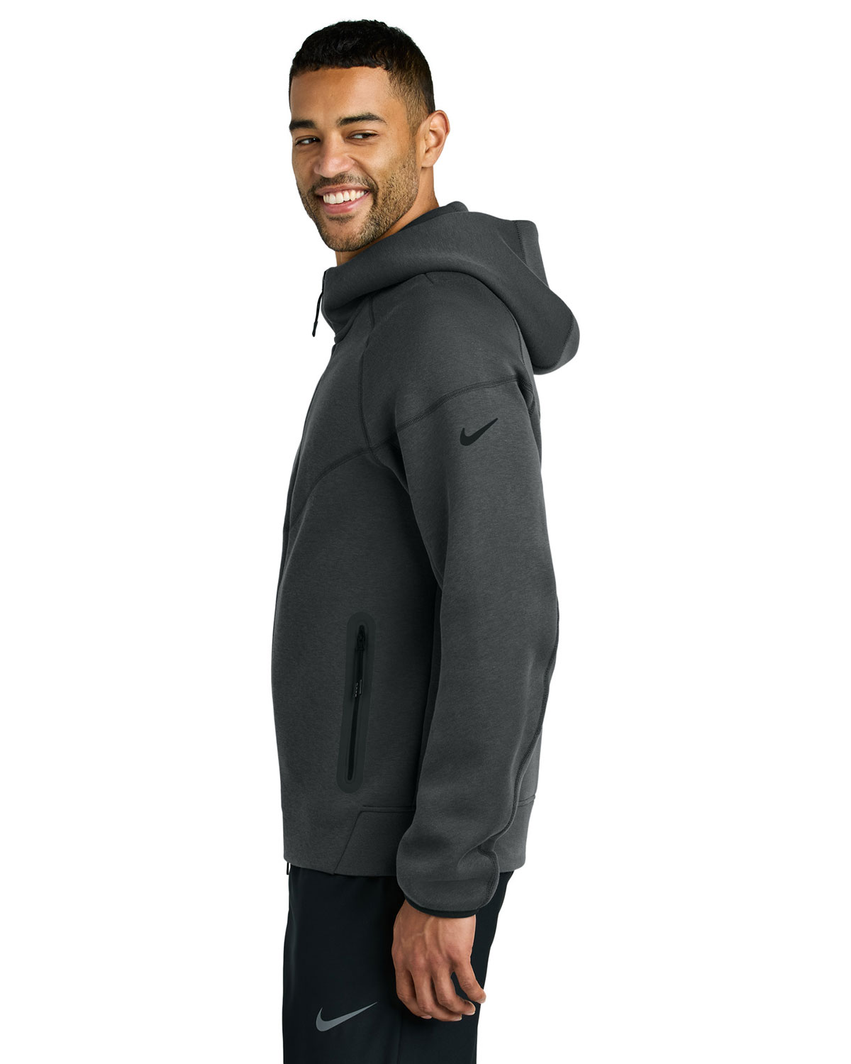 Nike NKFQ4762 Tech Fleece Full-Zip Hoodie view 3