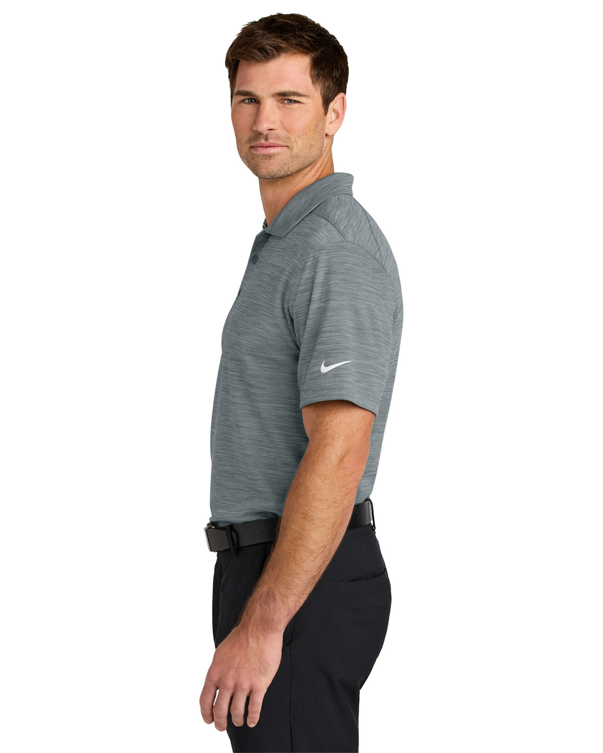 Nike NKFQ4792 Dri-FIT Striated Polo view 3