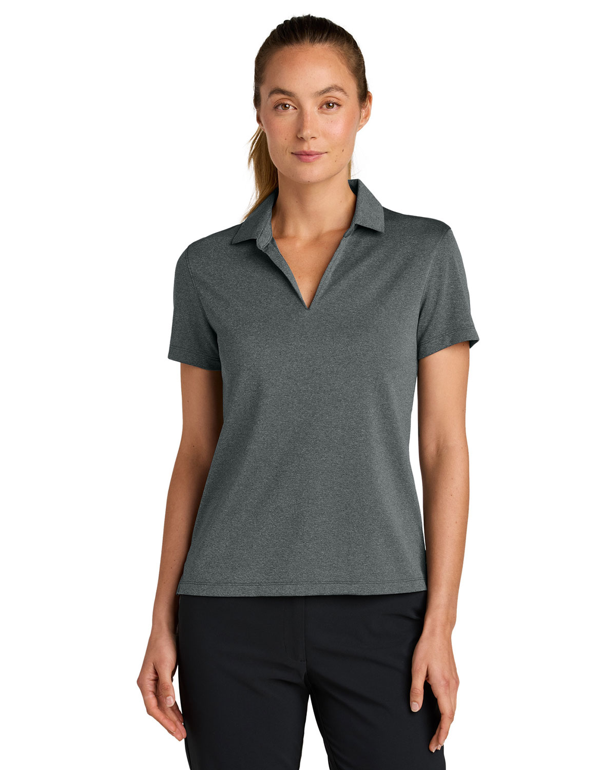 Nike NKFQ4793 Women's Dri-FIT Smooth Heather Polo