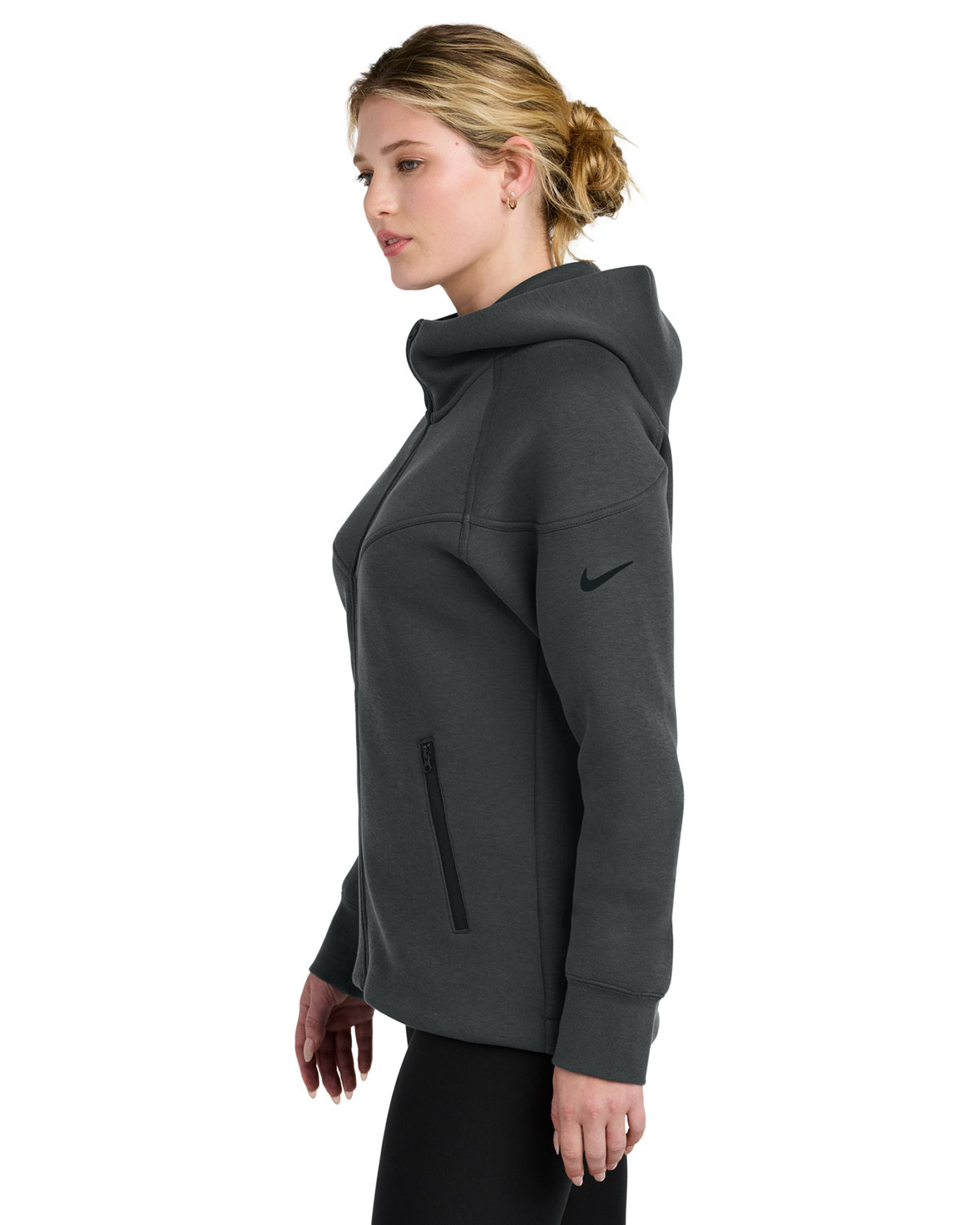 Nike NKFQ4798 Women's Tech Fleece Full-Zip Hoodie view 3