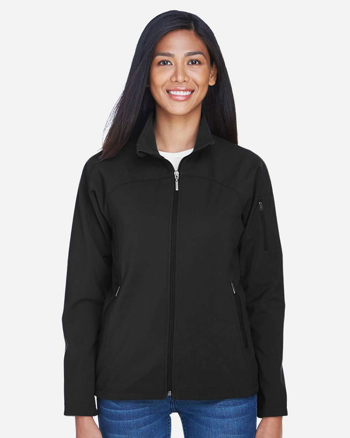 North End 78034 Women's 3-Layer Fleece Performance Soft Shell Jacket