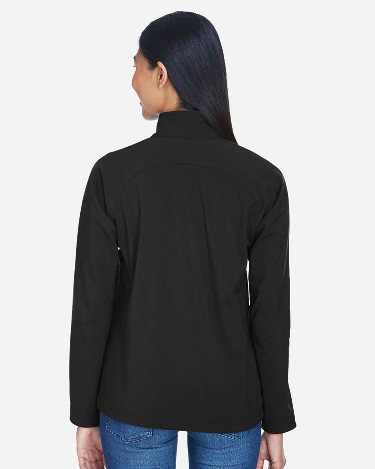 North End 78034 Women's 3-Layer Fleece Performance Soft Shell Jacket view 2