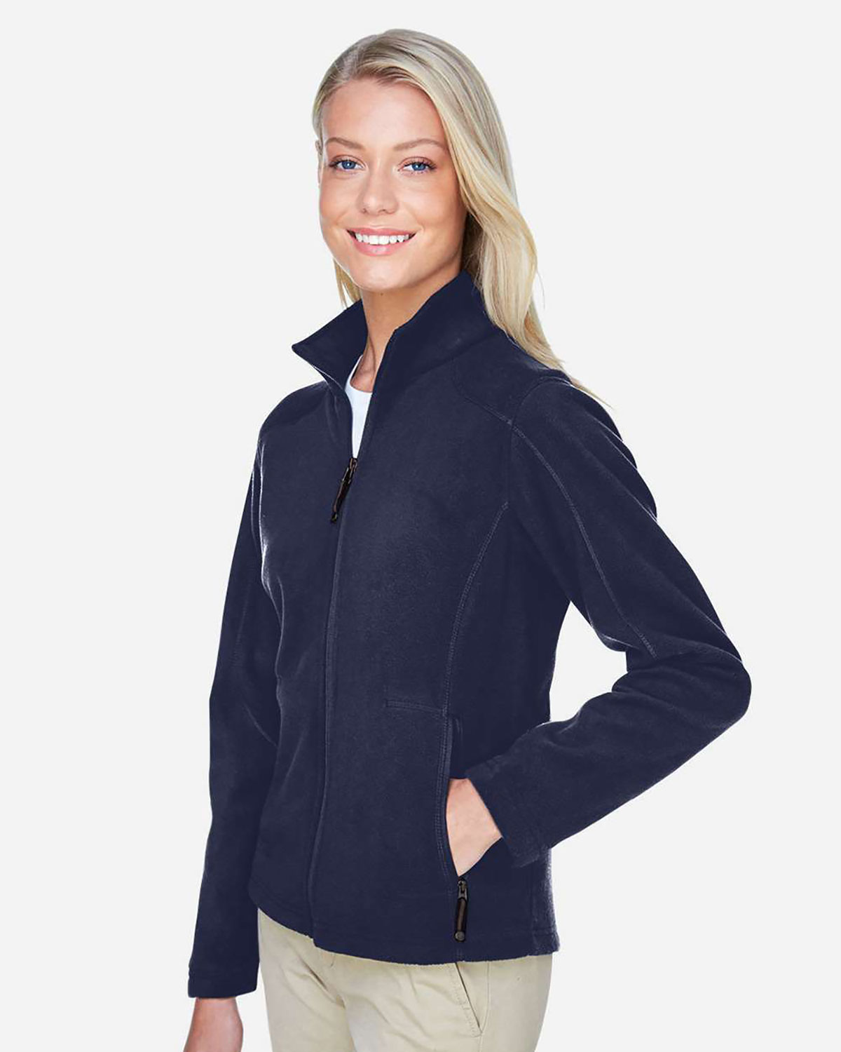 North End 78172 Women's Voyage Fleece Jacket view 3