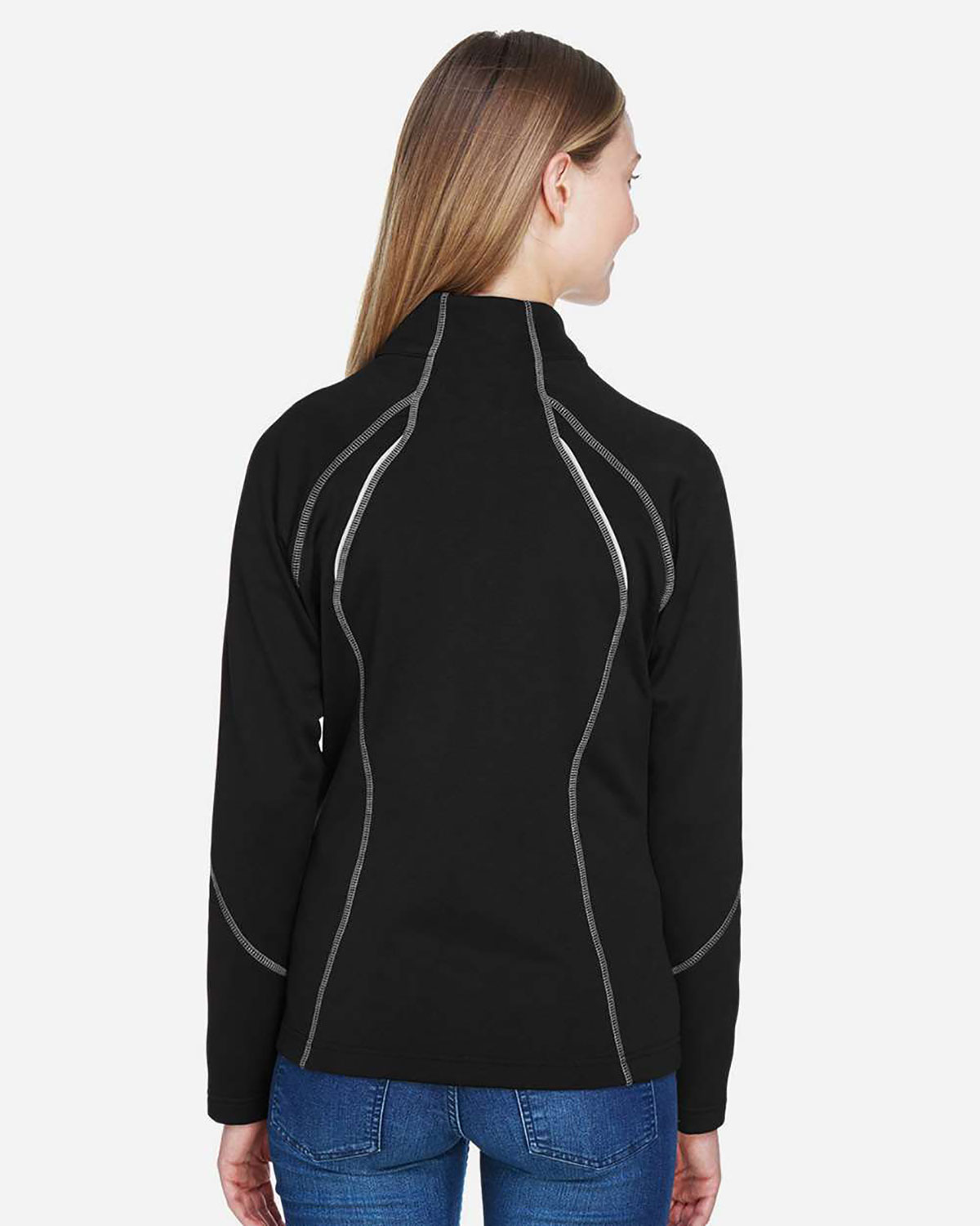 North End 78174 Women's Gravity Performance Fleece Jacket view 2