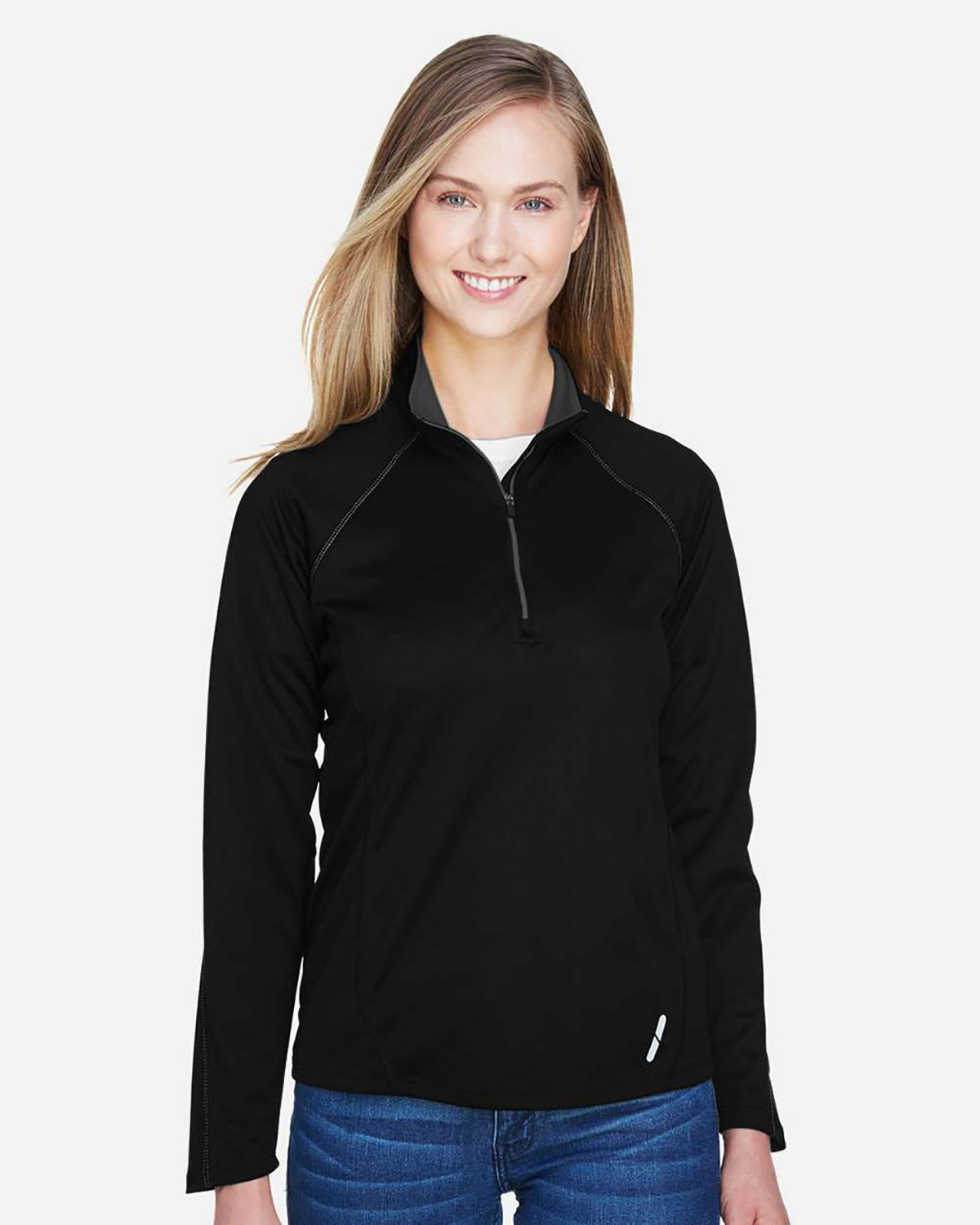 North End 78187 Women's Radar Performance Quarter-Zip Pullover