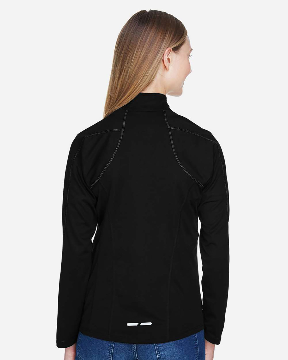 North End 78187 Women's Radar Performance Quarter-Zip Pullover view 2