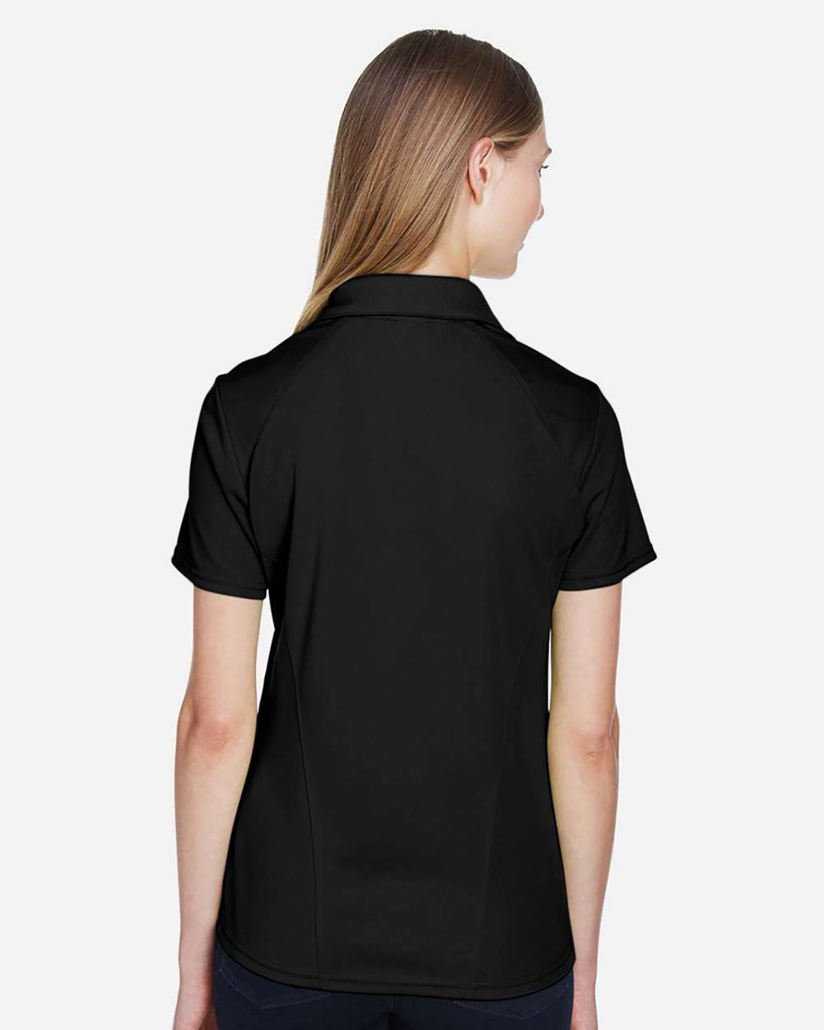 North End 78632 Women's Recycled Polyester Performance Pique Polo view 2