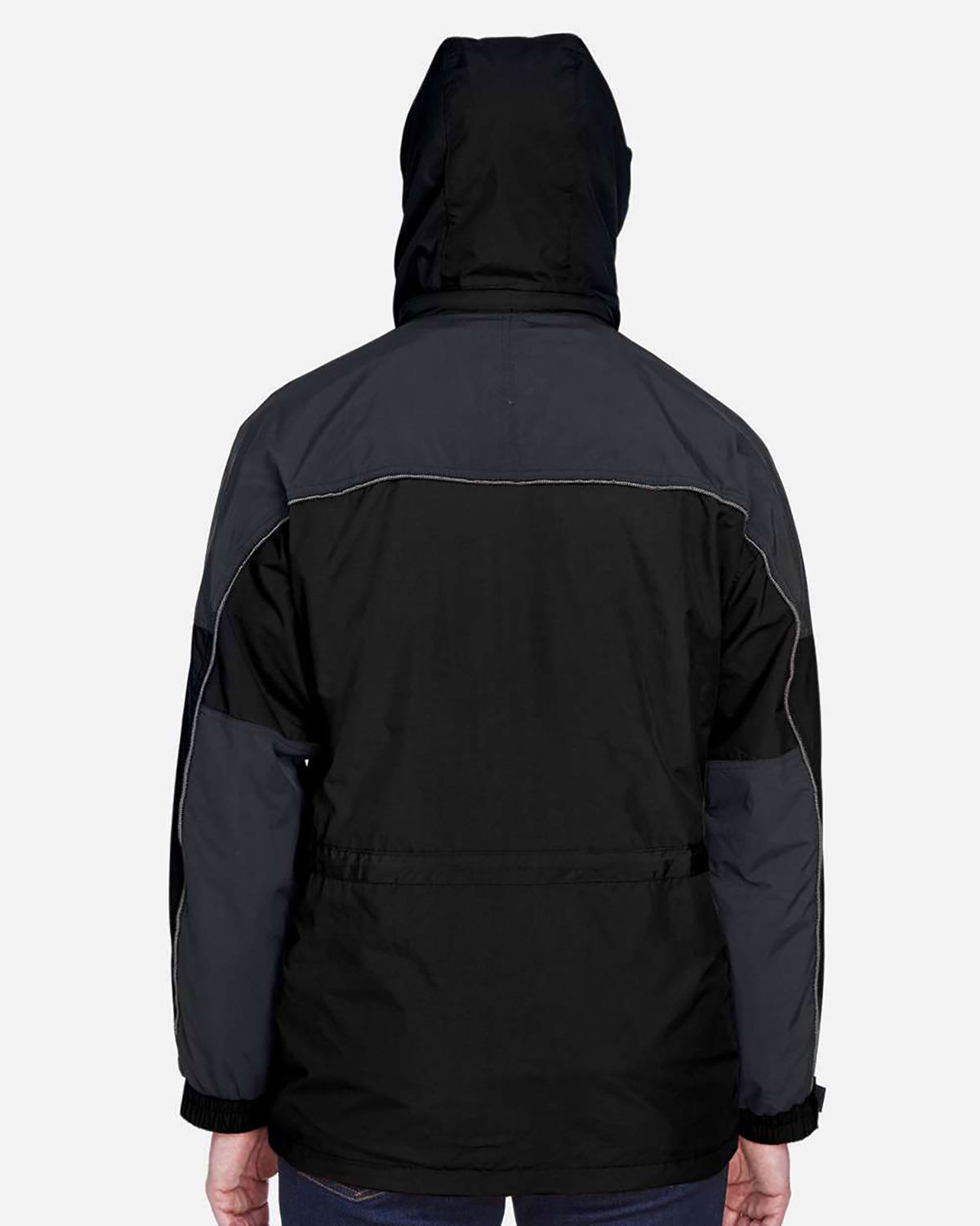 North End 88006 Men's 3-in-1 Two-Tone Parka view 2