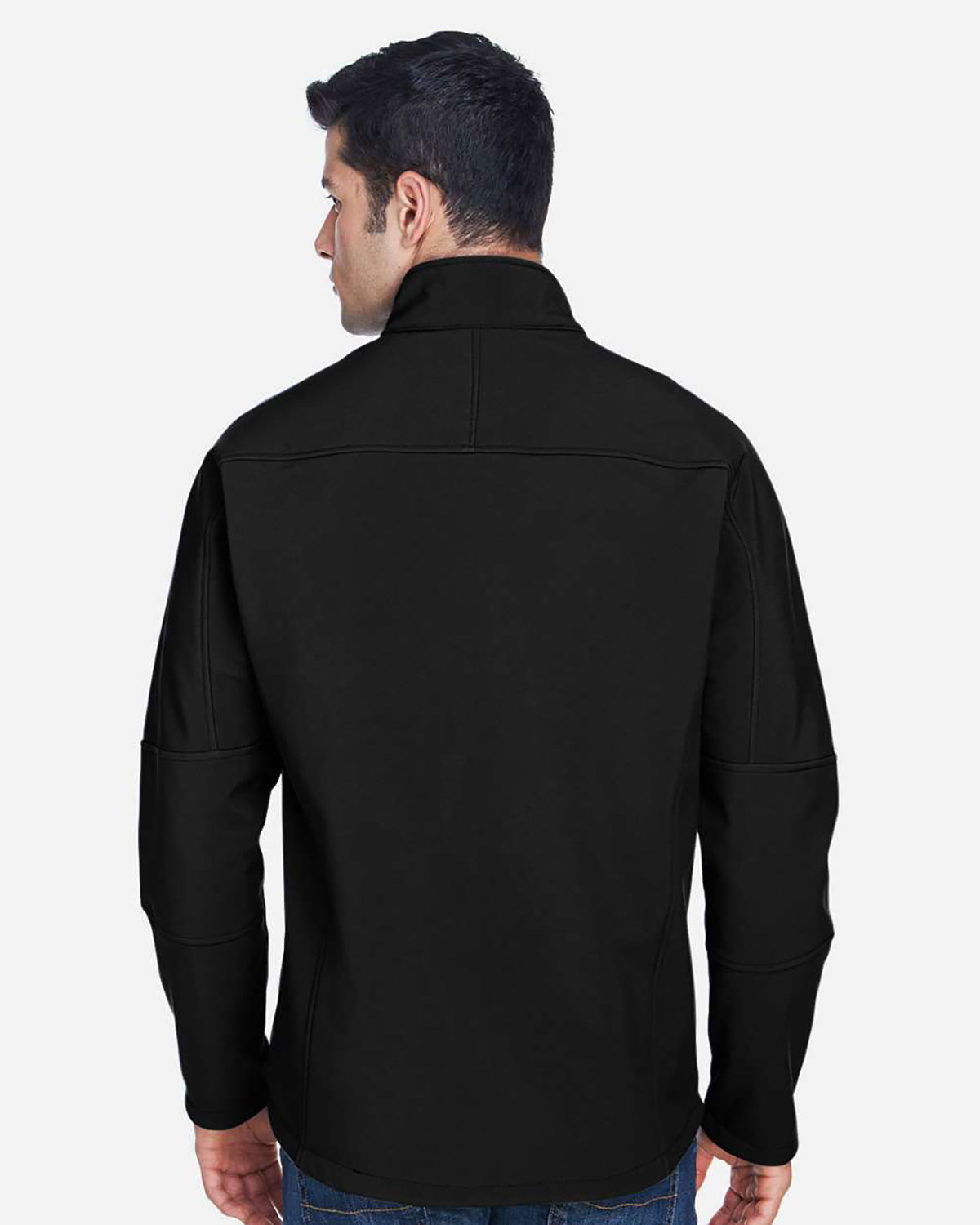 North End 88138 Men's Three Layer Fleece Bonded Shell Technical Jacket view 2