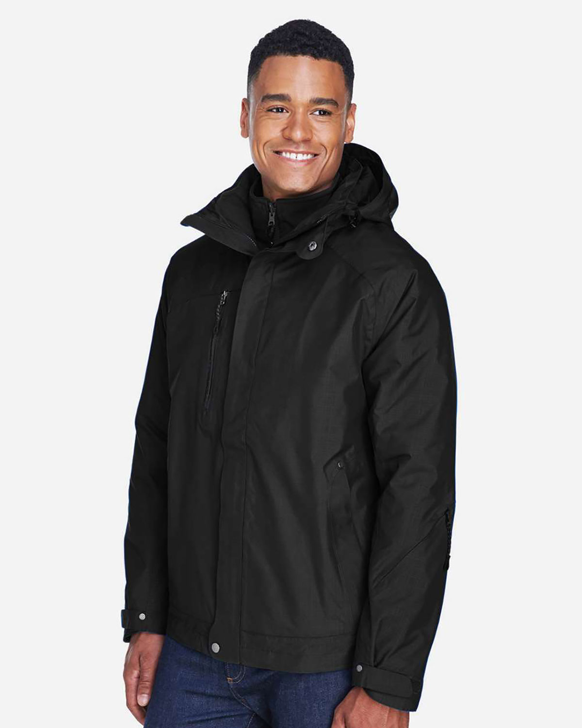 North End 88178 Men's Caprice 3-in-1 Jacket with Soft Shell Liner view 3