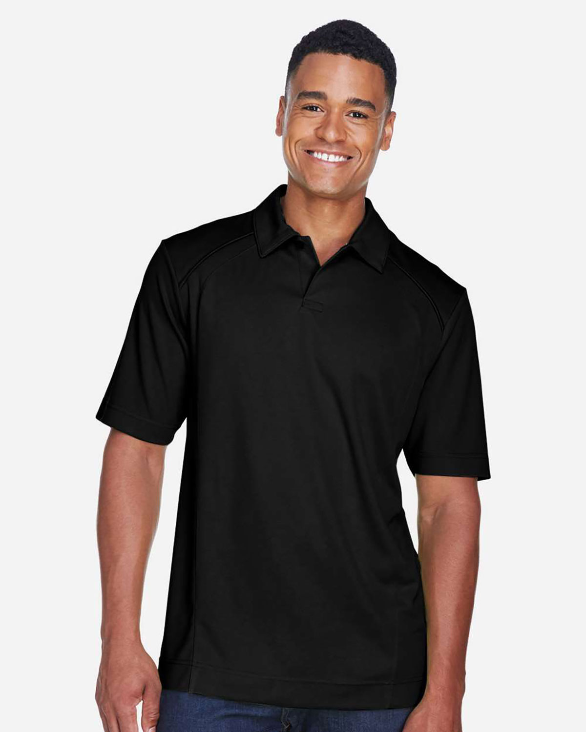 North End 88632 Men's Recycled Polyester Performance Pique Polo